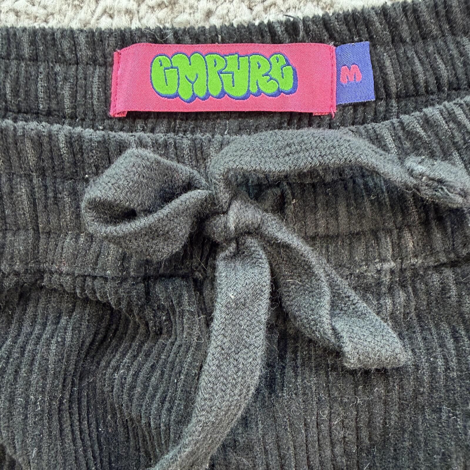 Empyre Y2K Empyre Black Corduroy Baggy Skate Pants Wide Leg M Size US 32 / EU 48 - 5 Thumbnail