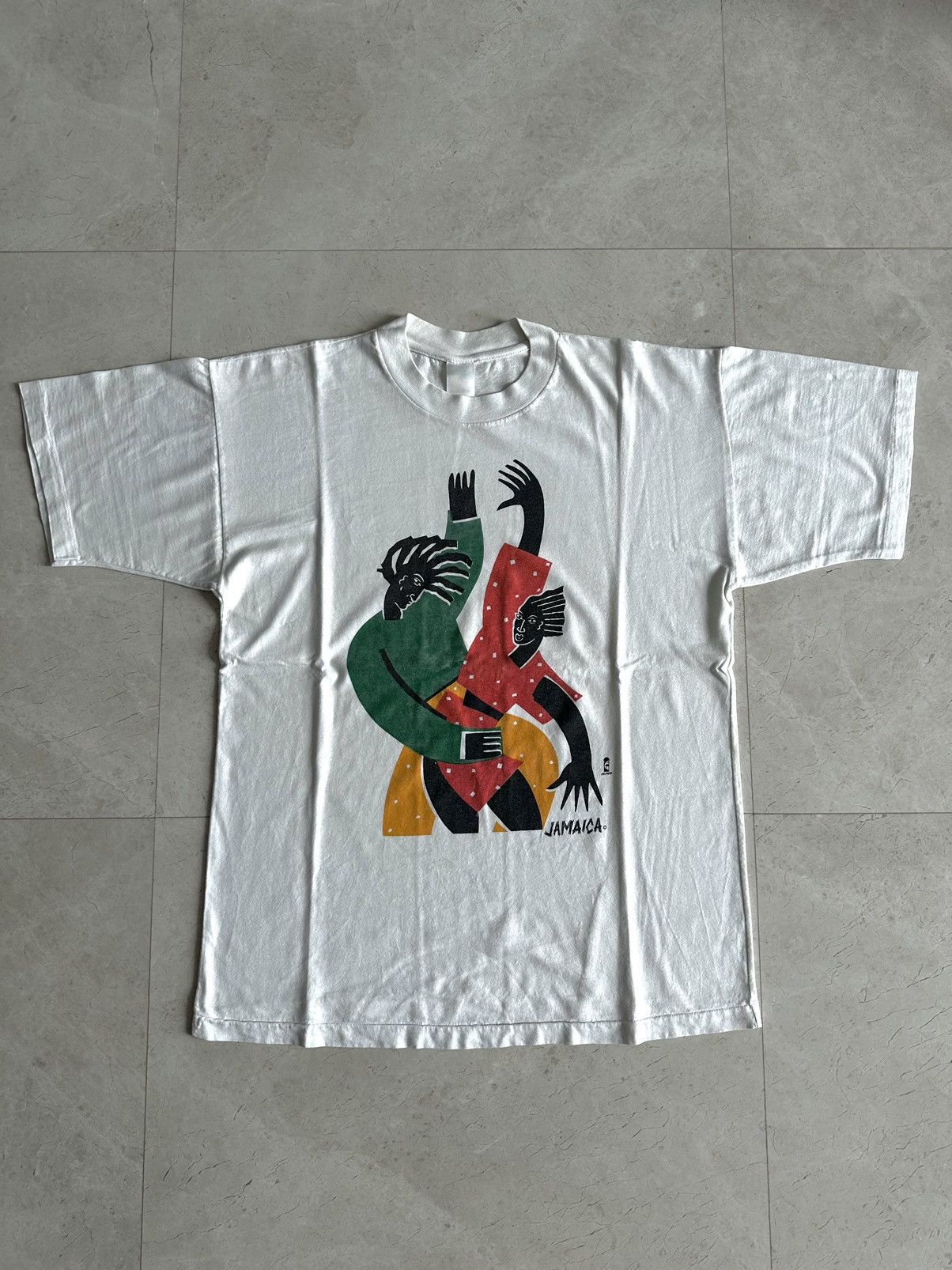 Vintage Jamaica Island T-Shirt Size US L / EU 52-54 / 3 - 1 Thumbnail
