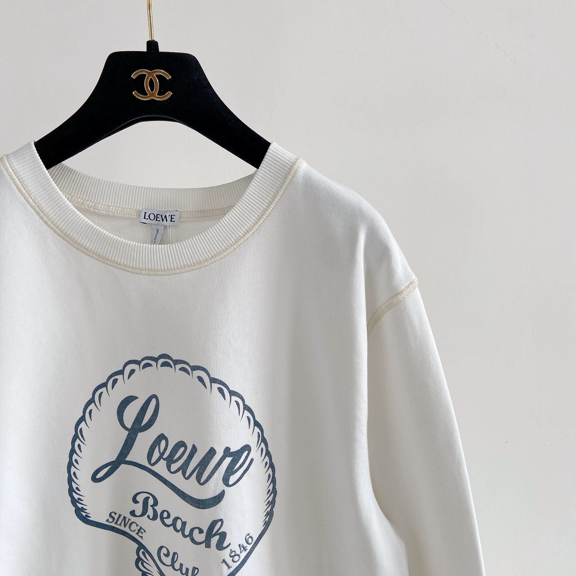 Loewe Loewe White Printed T-Shirt S Size US S / EU 44-46 / 1 - 3 Thumbnail