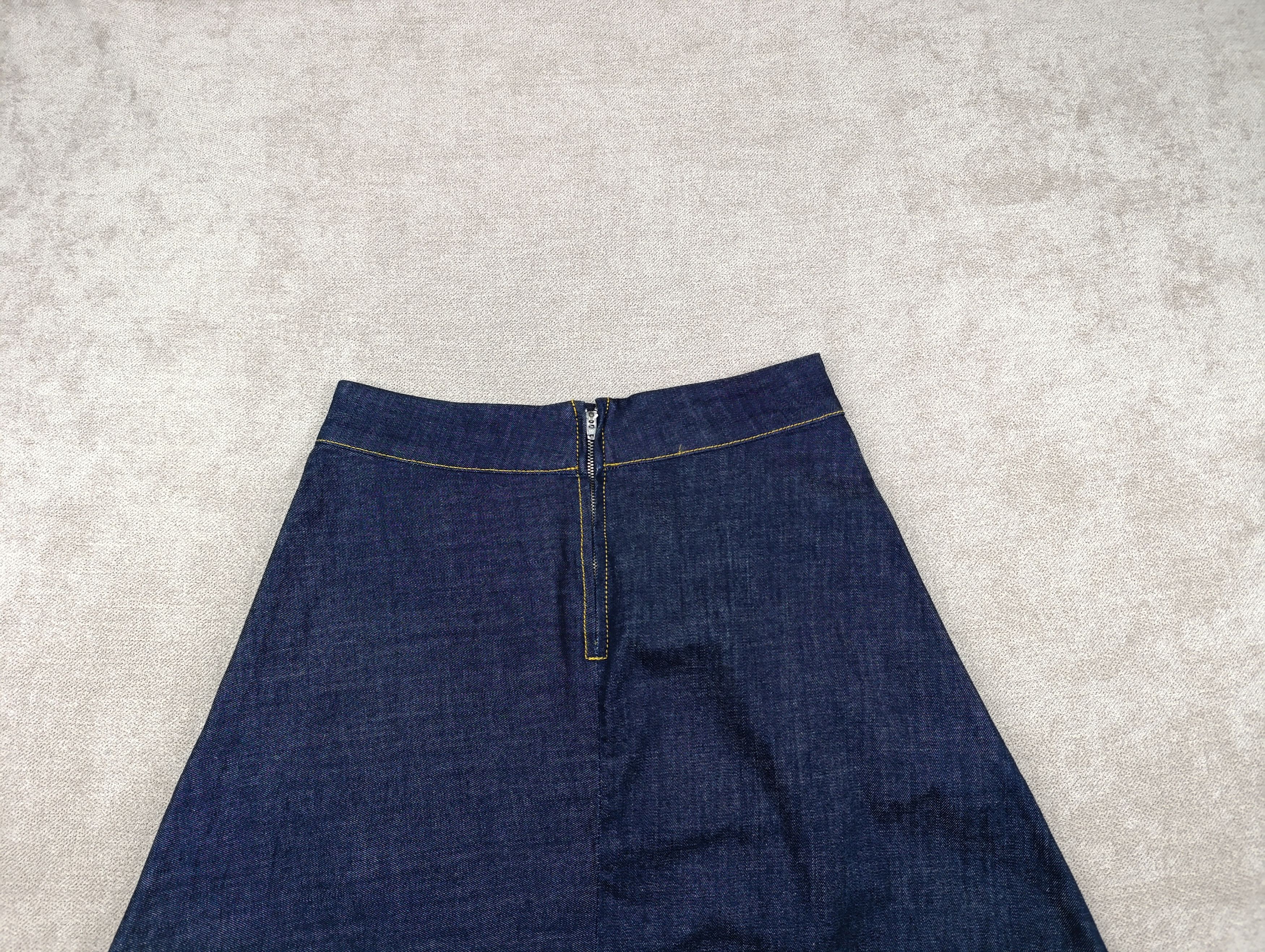 Mads Norgaard Women's Mads Norgaard Comfy Denim Stelly Stretch Skirt Size 26" / US 2 / IT 38 - 17 Thumbnail