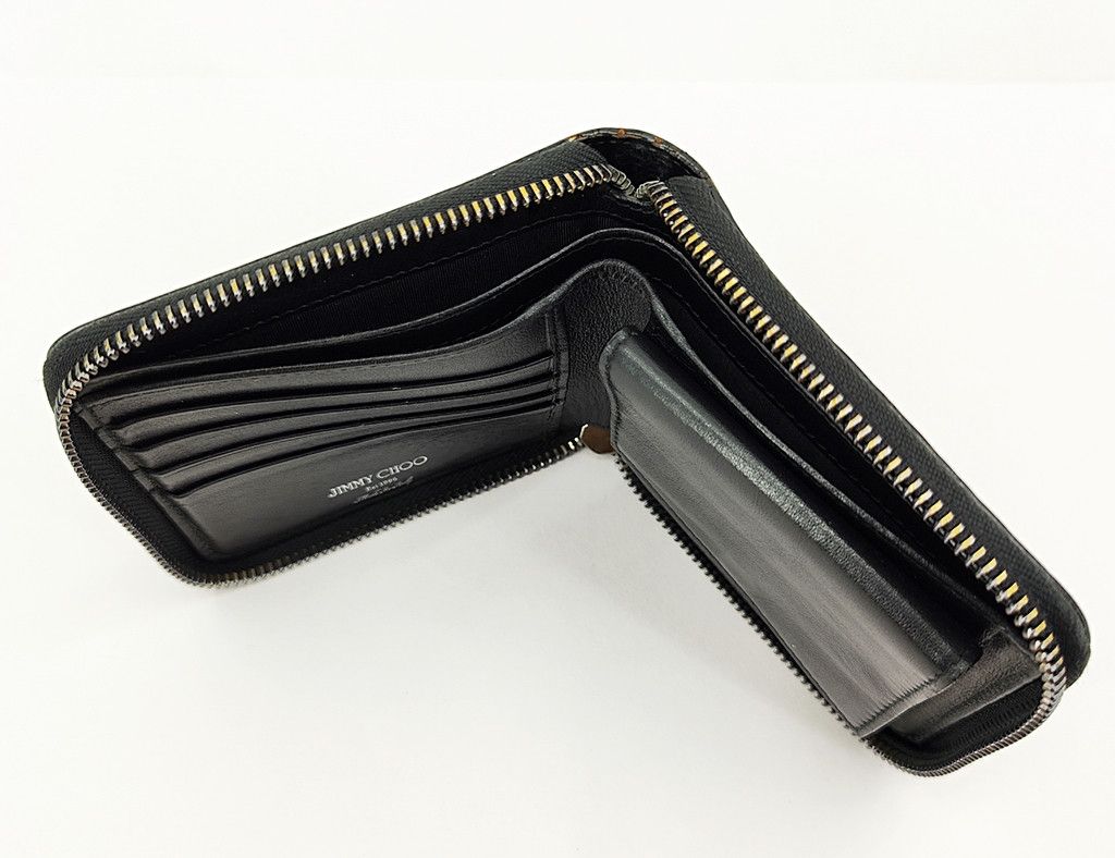 Jimmy Choo rare JIMMY CHOO leather bi fold graphic star wallet Size ONE SIZE - 4 Thumbnail