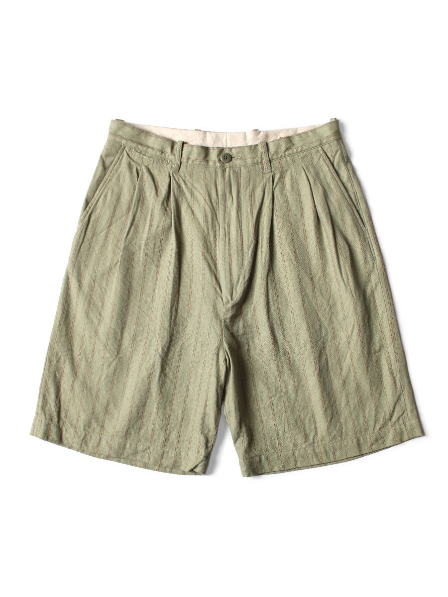 Kapital Kapital Cotton-Linen Gibson Stripe IVY Shorts Size US 36 / EU 52 - 1 Preview