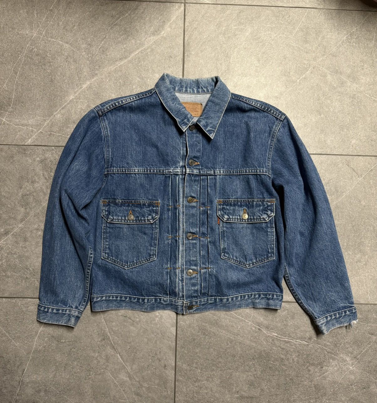 Levi’s 1st 71506 XX 38 Vtg Levis 506XX 71506 Type 1 I Selvedge Denim Trucker Jacket