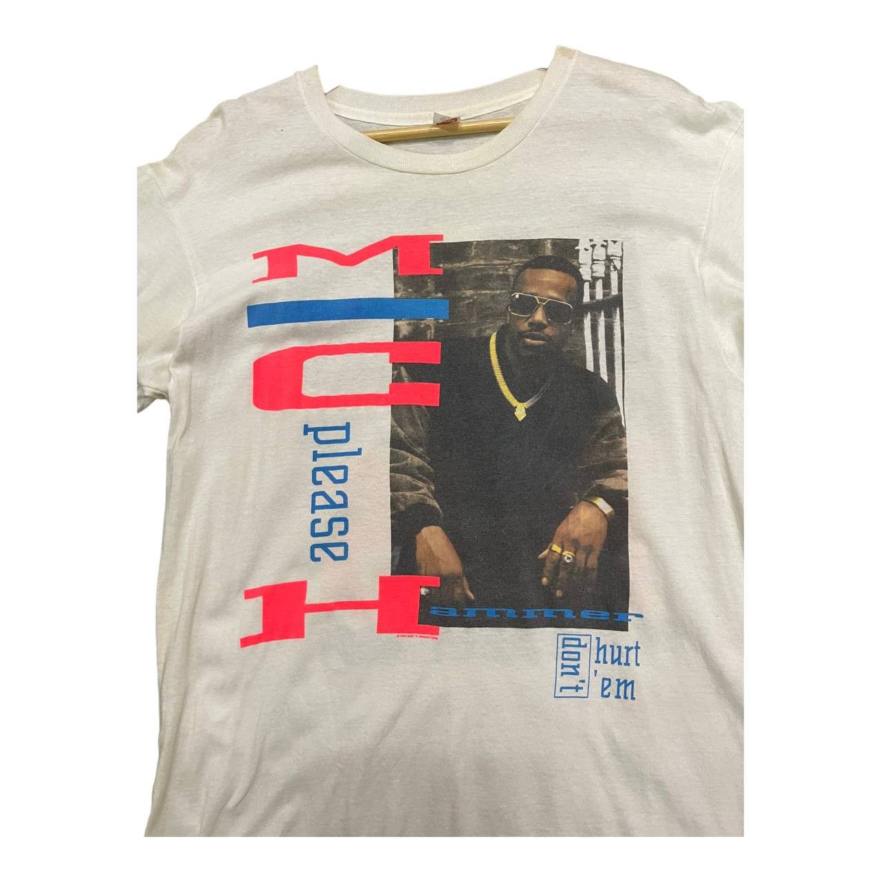 Rap Tees × Vintage M.C.HAMMER U CAN`T TOUCH THIS #SKU-A978 DP Size US L / EU 52-54 / 3 - 3 Thumbnail