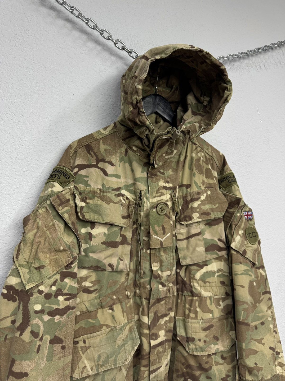 Marithe + Francois Girbaud Vintage Military Army British Jacket MA-1 90s Ralph Lauren Size US L / EU 52-54 / 3 - 2 Thumbnail