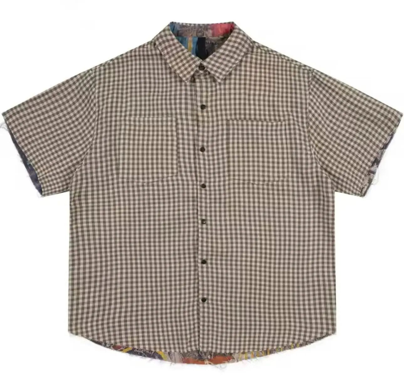 Designer × Vintage Streetwear Retro Grunge Oversized Shirt Size US XL / EU 56 / 4 - 4 Thumbnail
