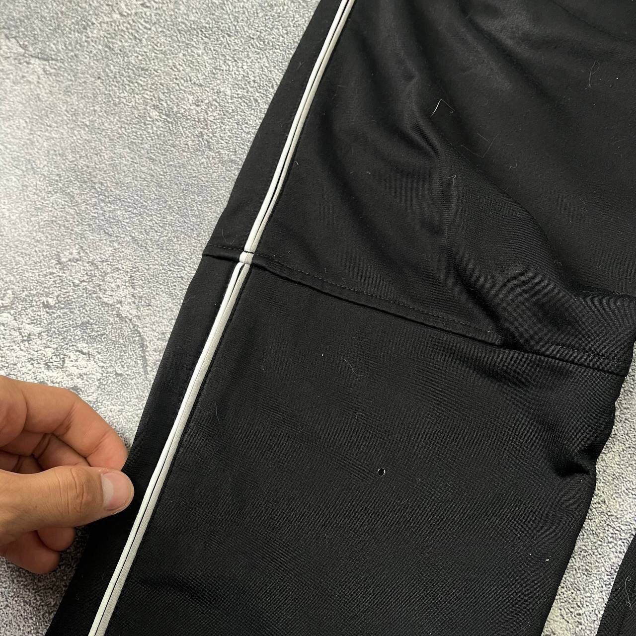 Nike Vintage Nike Y2K Black Drill Pants Parachute Streetwear Size US 35 - 15 Thumbnail