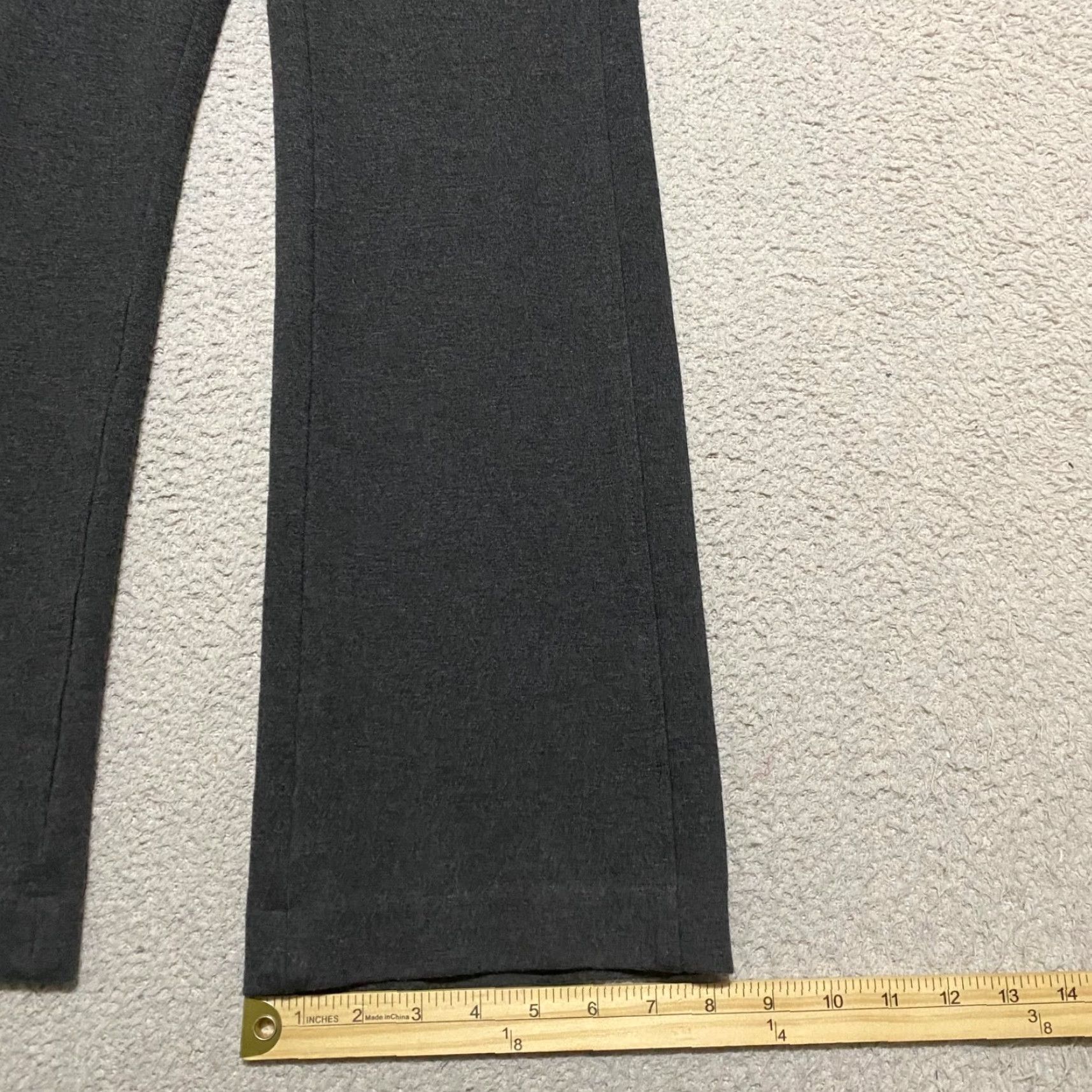 Talbots Talbots Pants Womens 0P Gray Dress Wide Leg Office Business Petite Mid Rise Size 25" / US 0 / IT 36 - 5 Thumbnail