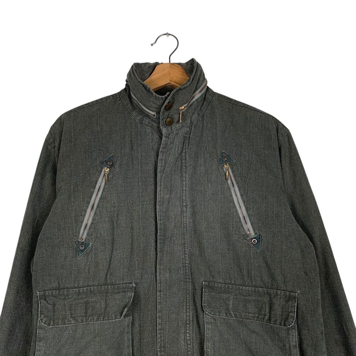 Japanese Brand Japanese Brand Denim Jacket Size US M / EU 48-50 / 2 - 2 Thumbnail