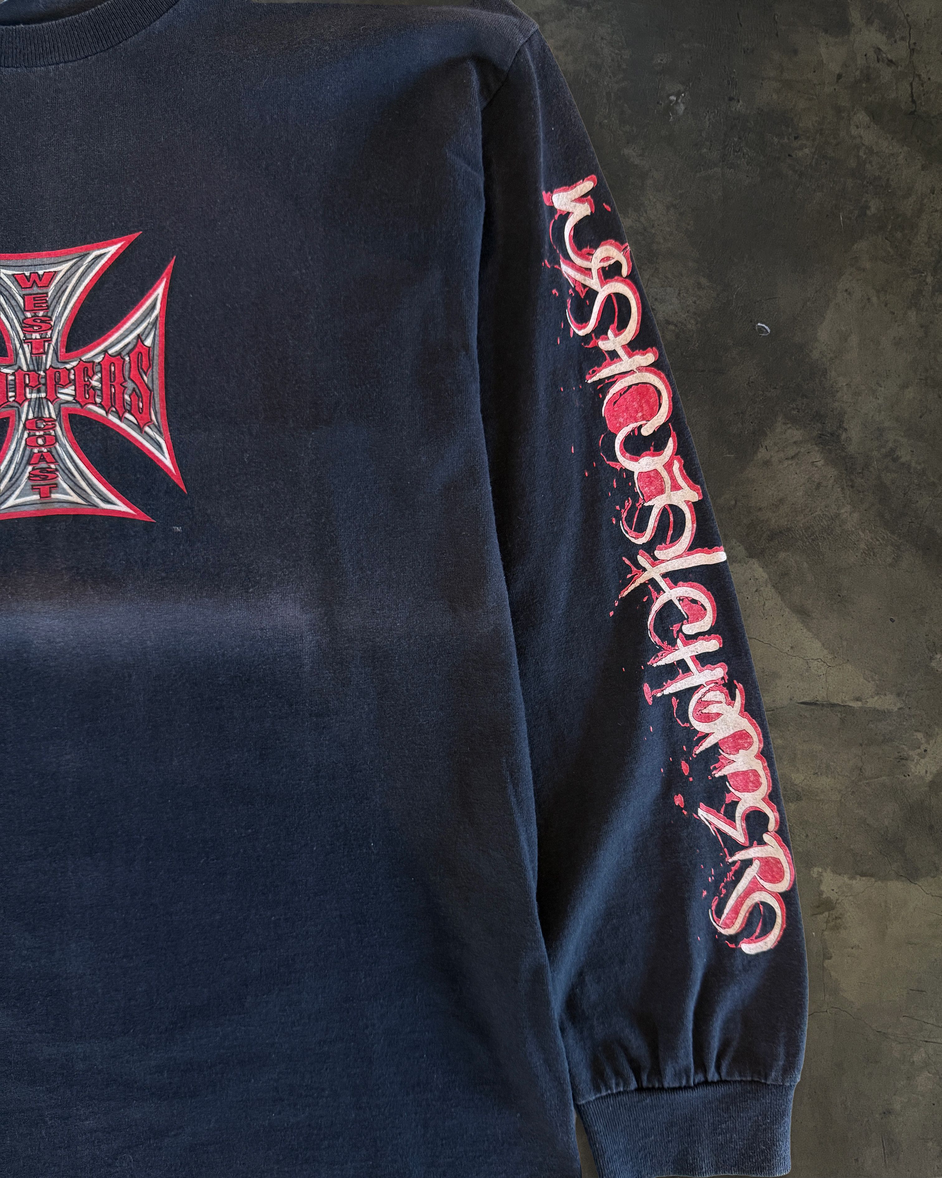 West Coast Choppers 2000's BLACK WEST COAST CHOPPERS LONG SLEEVE Size US M / EU 48-50 / 2 - 2 Thumbnail