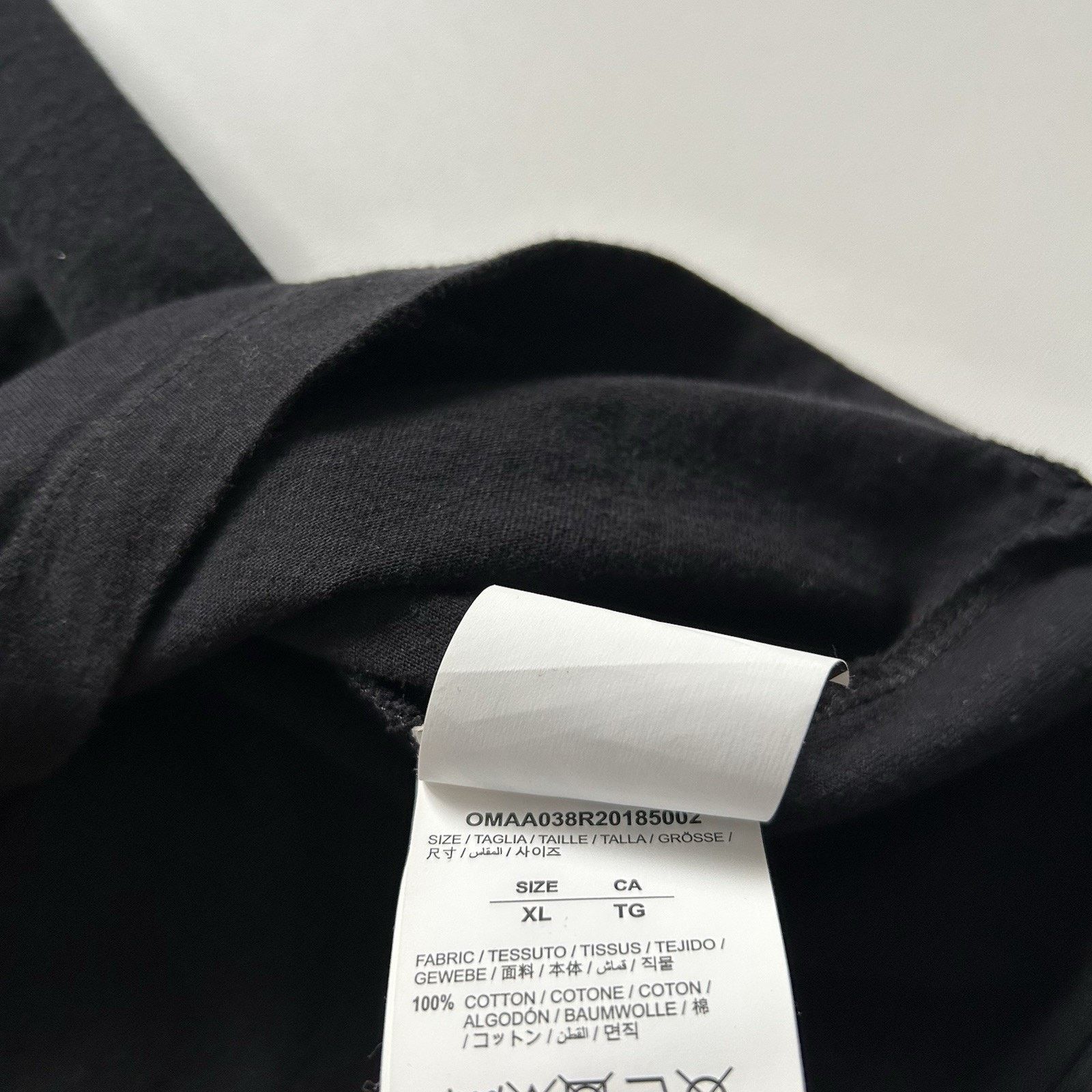 Off-White Off-White T Shirt XL Black Tape Arrows Graphic Virgil Abloh Size US XL / EU 56 / 4 - 7 Thumbnail