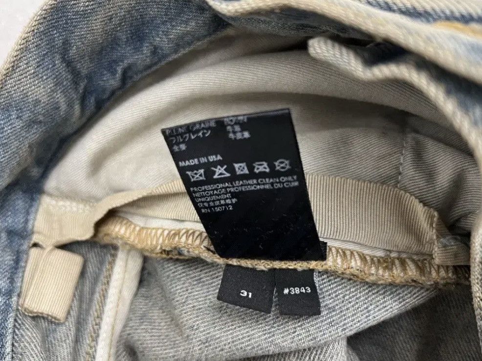 Amiri *rare*Amiri Star Patchwork Denim Jean Size US 32 / EU 48 - 13 Thumbnail