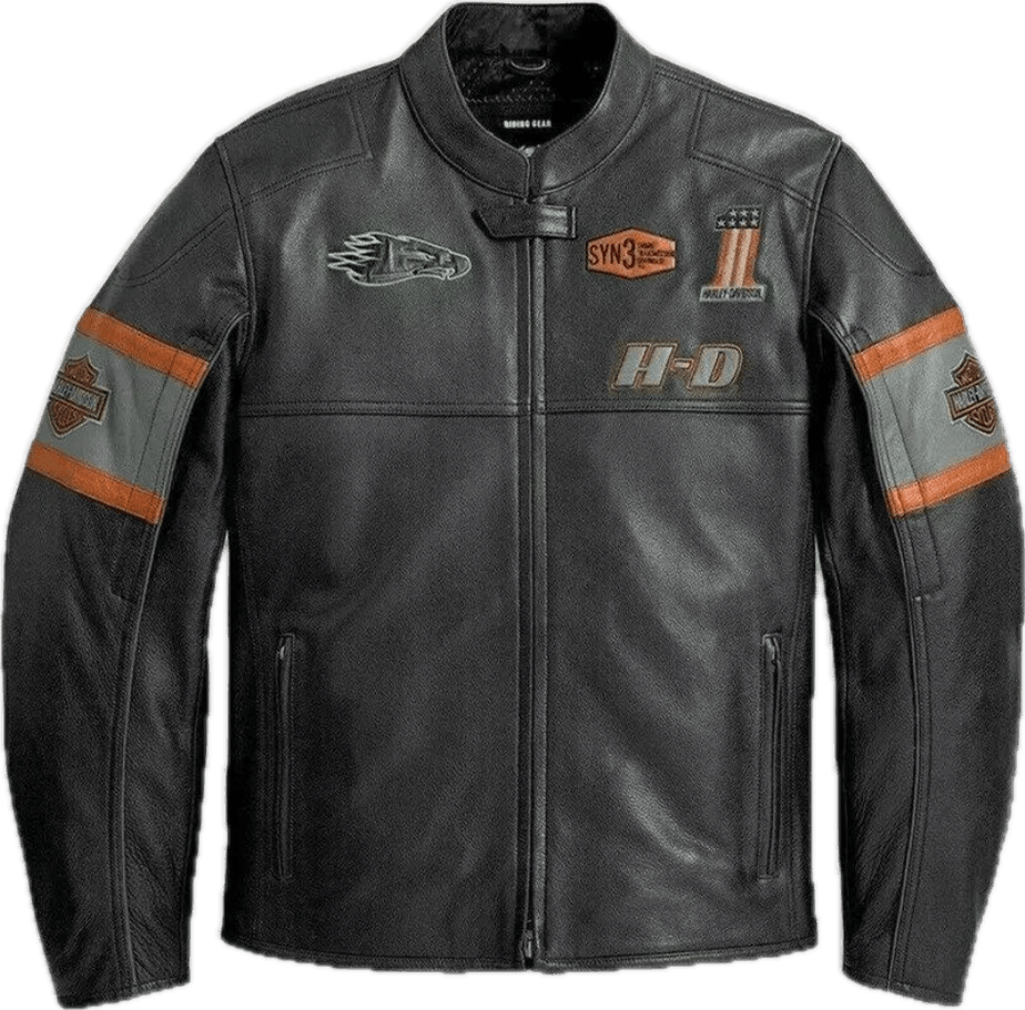 Harley Davidson Harley Davidson Men's Leather Jacket Size US XXS / EU 40 - 1 Thumbnail