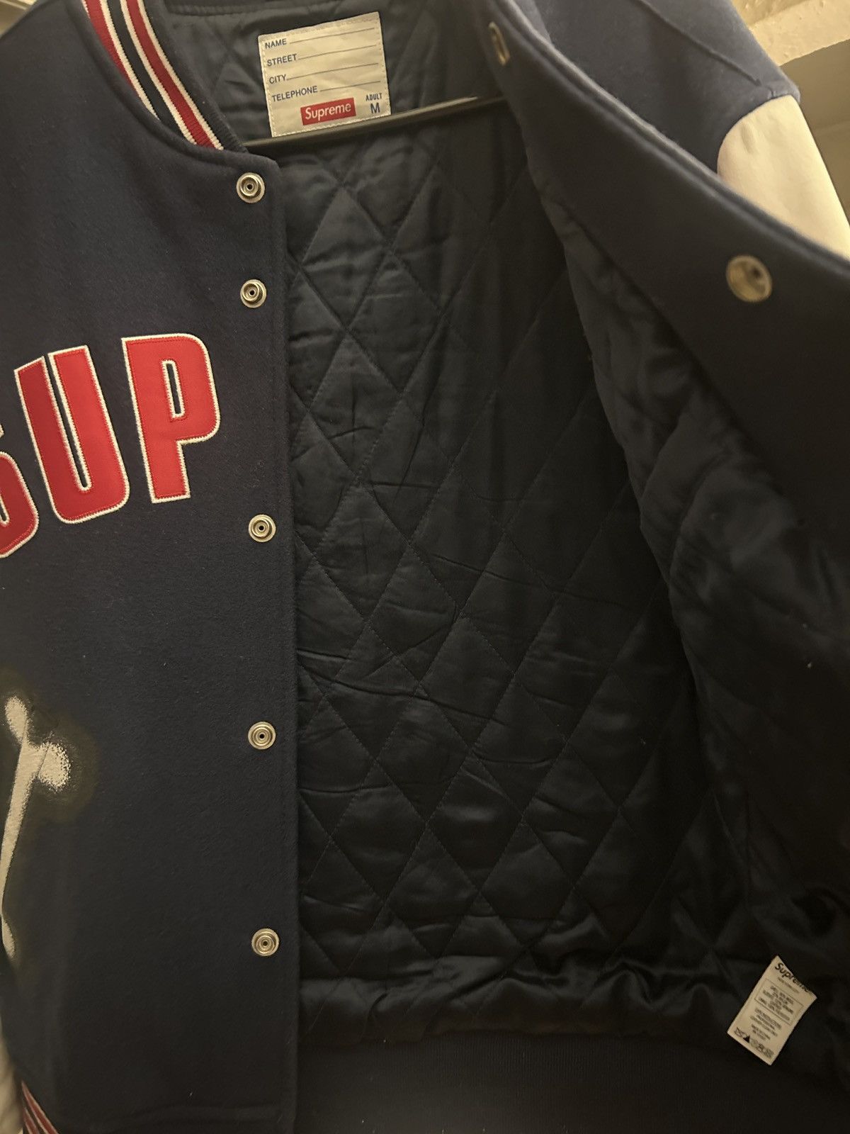 Supreme Supreme Chito Bone bomber jacket Size US M / EU 48-50 / 2 - 3 Thumbnail