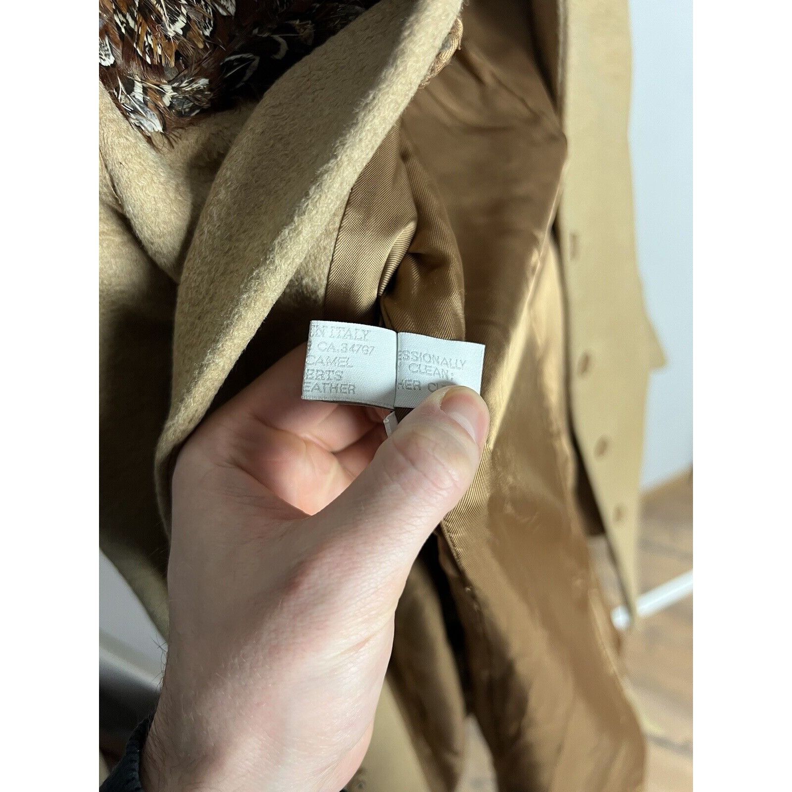 Prada RARE! Prada Beige Camelwool Hooded Coat Size 38 Size XS / US 0-2 / IT 36-38 - 16 Thumbnail