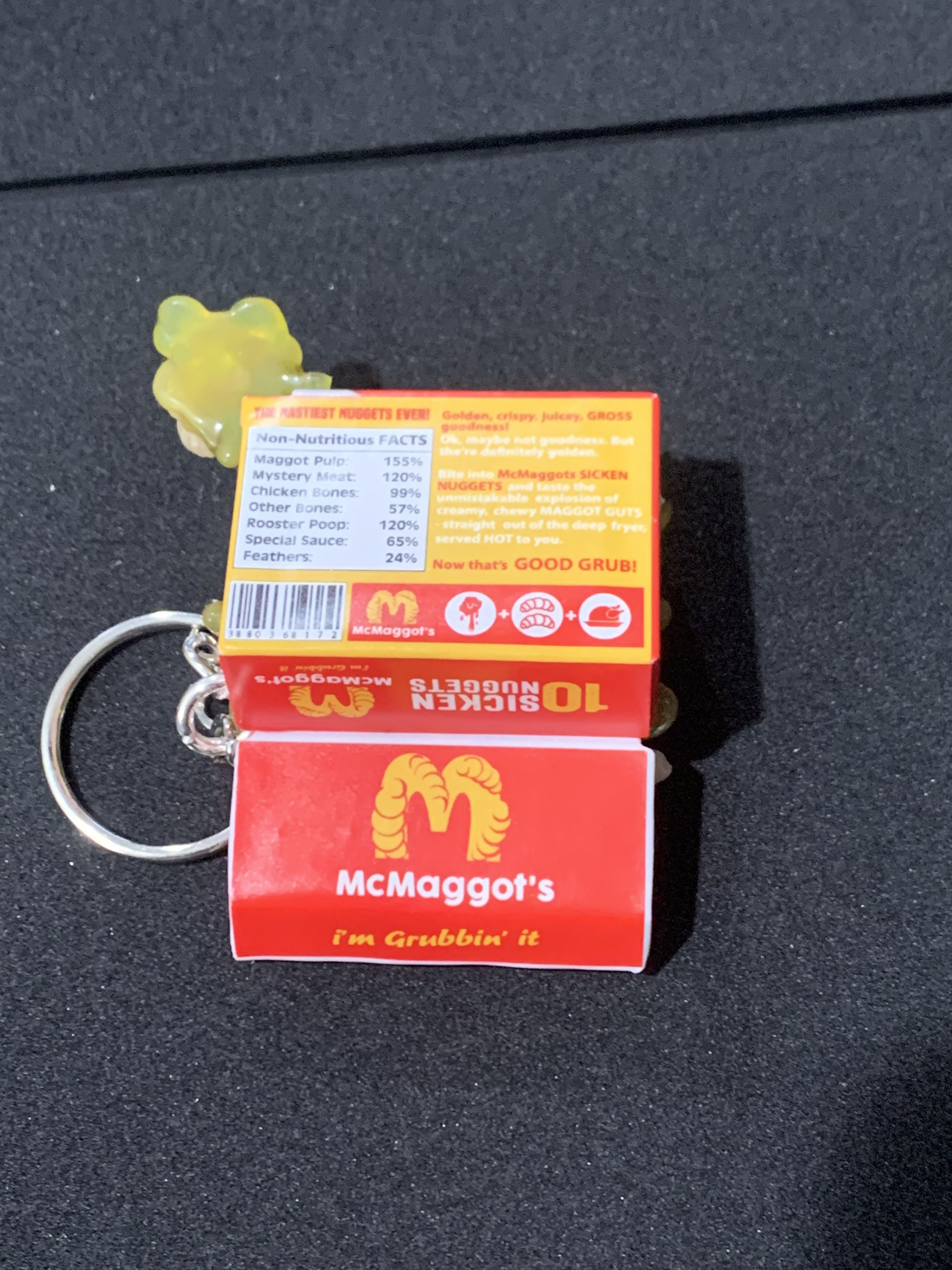 Other Gross Minis S2 Keychain - McMaggots Sicken Nuggets Size ONE SIZE - 5 Thumbnail