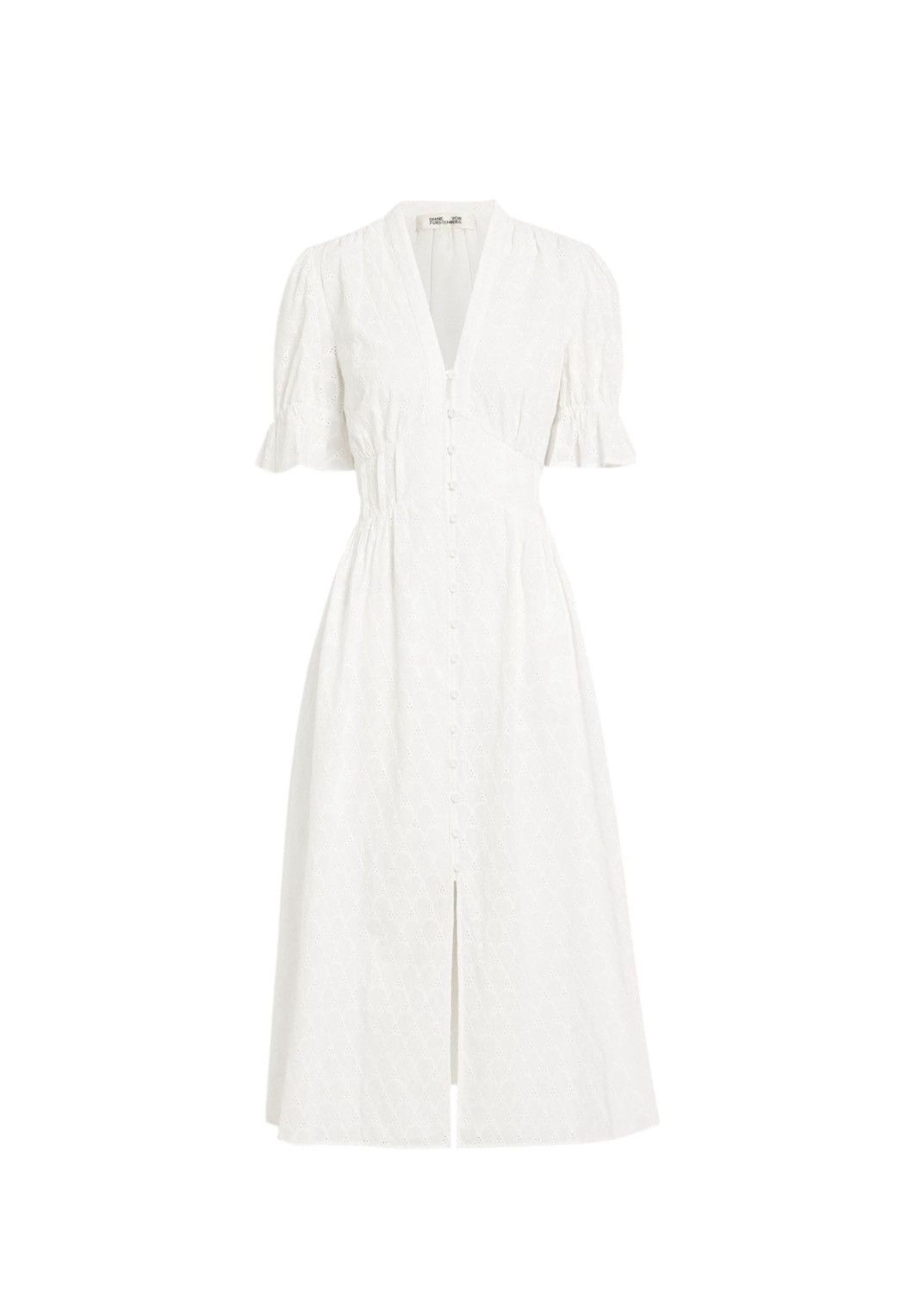 Diane von Furstenberg DIANE VON FURSTENBERG cotton midi dress Size M / US 6-8 / IT 42-44 - 1 Thumbnail