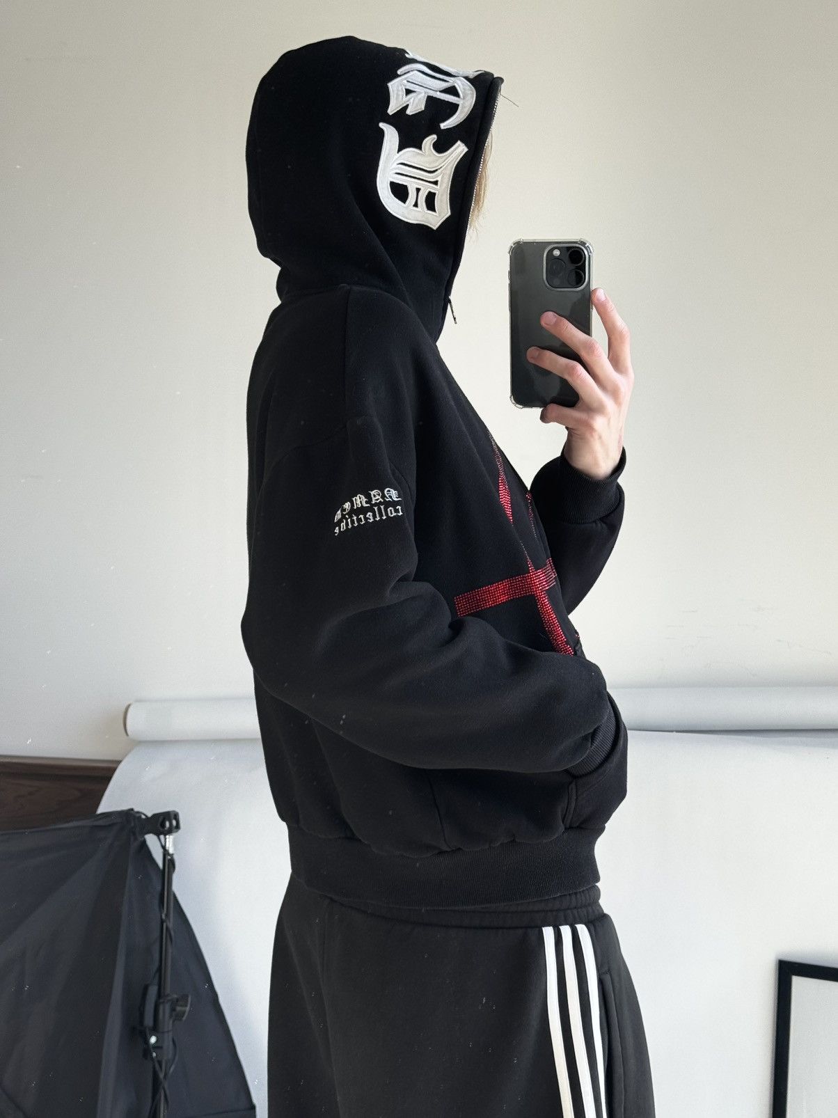 Named Collective Named Collective Mission Zip Hoodie Black/Red