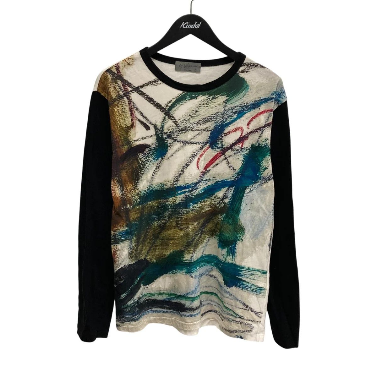 Yohji Yamamoto Yohji Yamamoto pour homme/ Inkjet print long sleeve top Size US L / EU 52-54 / 3 - 1 Thumbnail