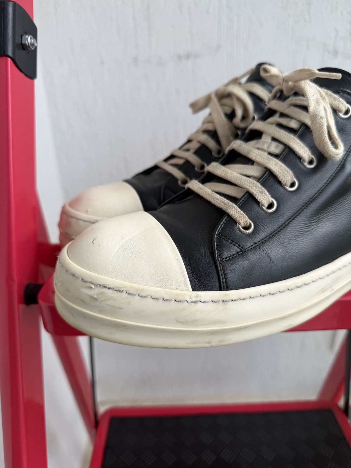 Rick Owens Mainline leather Ramones Size US 9.5 / EU 42-43 - 2 Thumbnail