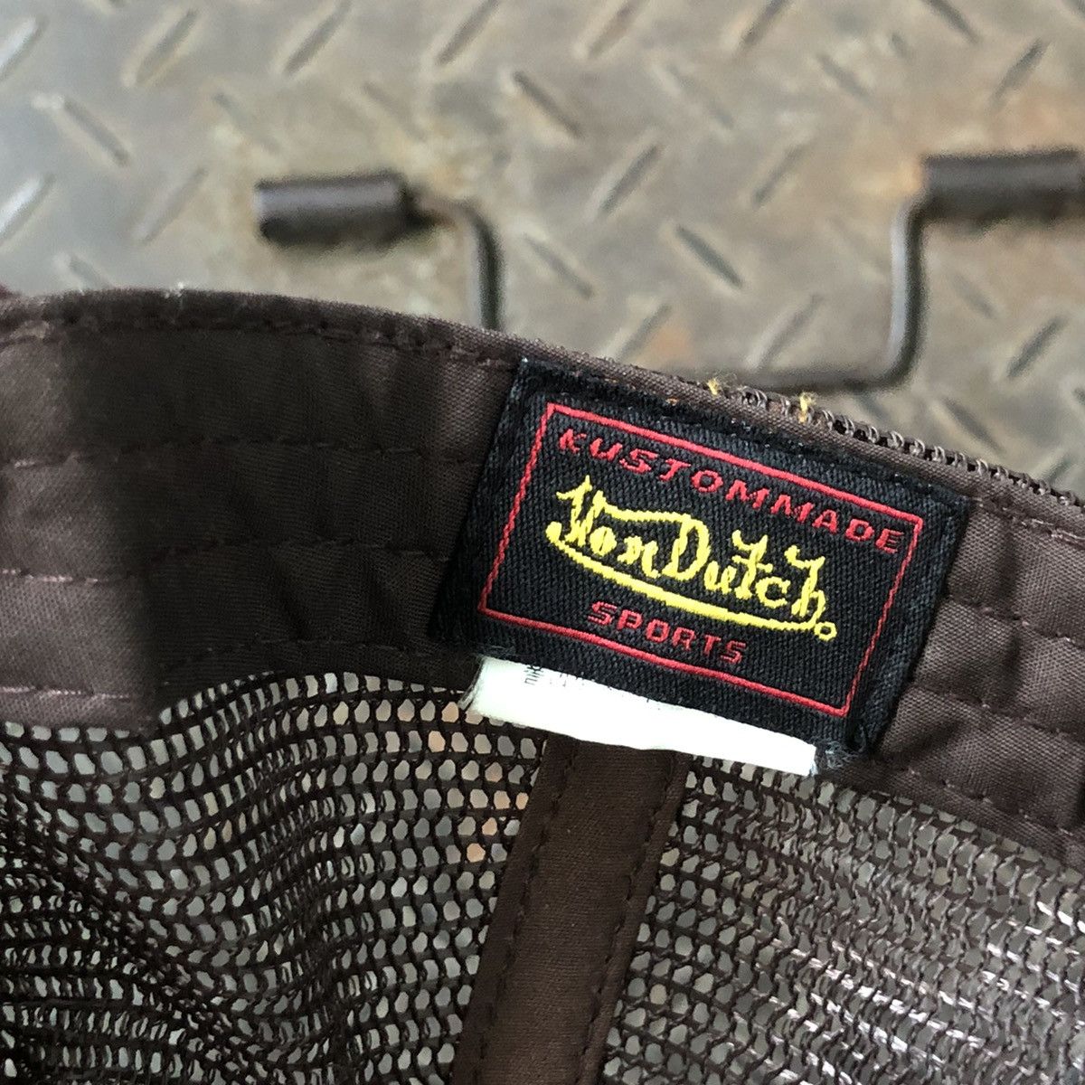 Von Dutch Von Dutch Eric Bostrom Leopard Suede Trucker Hat Rare Size ONE SIZE - 10 Thumbnail