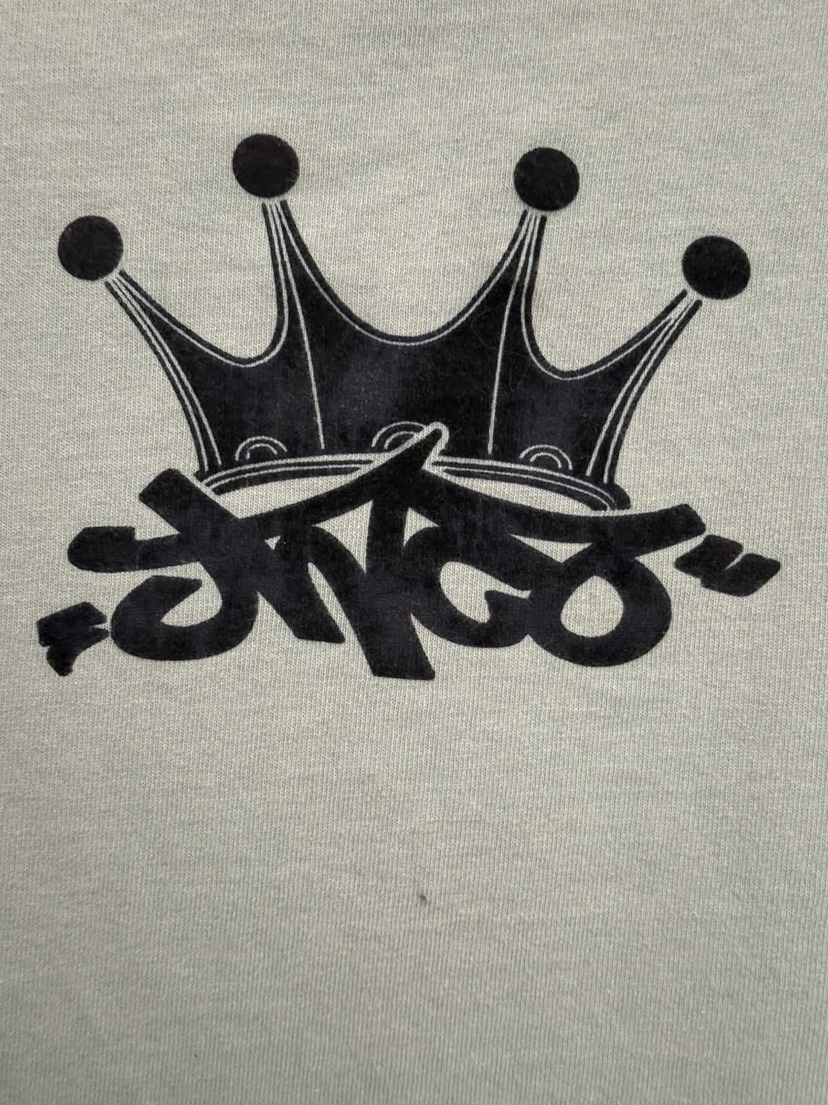 JNCO SUPER Rare Vintage JNCO Crown Tribal Ringer Tee -Made in USA Size US L / EU 52-54 / 3 - 5 Thumbnail