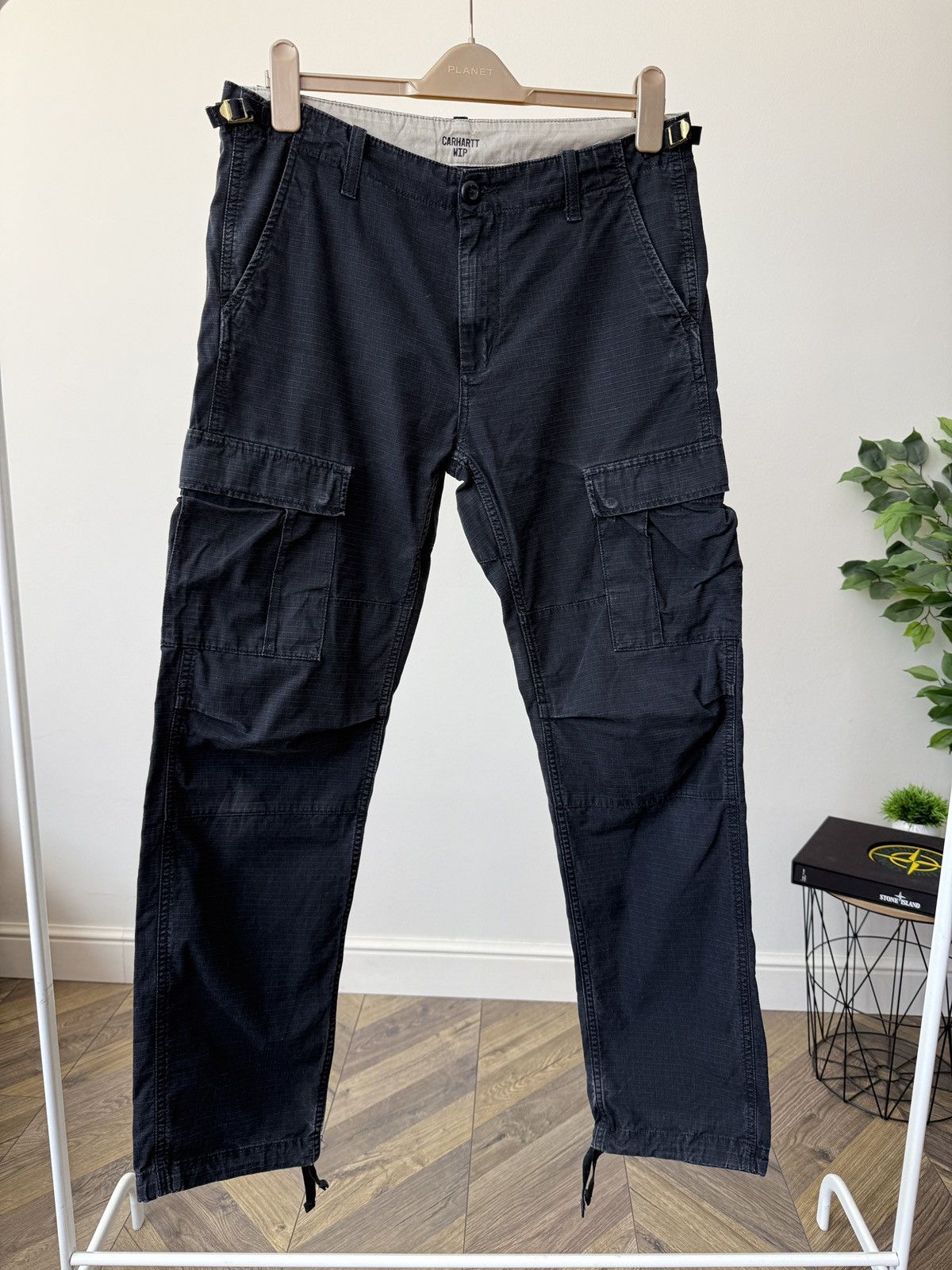 Carhartt Vintage CARHARTT WIP Aviation Cargo Pant W31 L32 Size US 31 - 4 Thumbnail