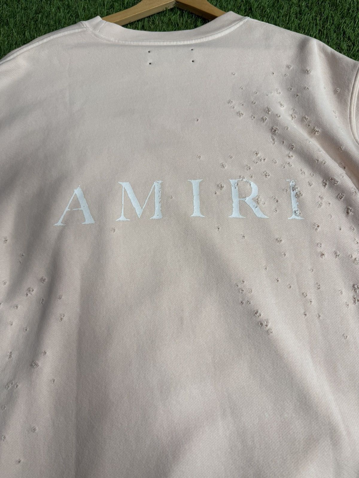Amiri Amiri MA Logo Shotgun sweatshirt Size US XXL / EU 58 / 5 - 6 Thumbnail