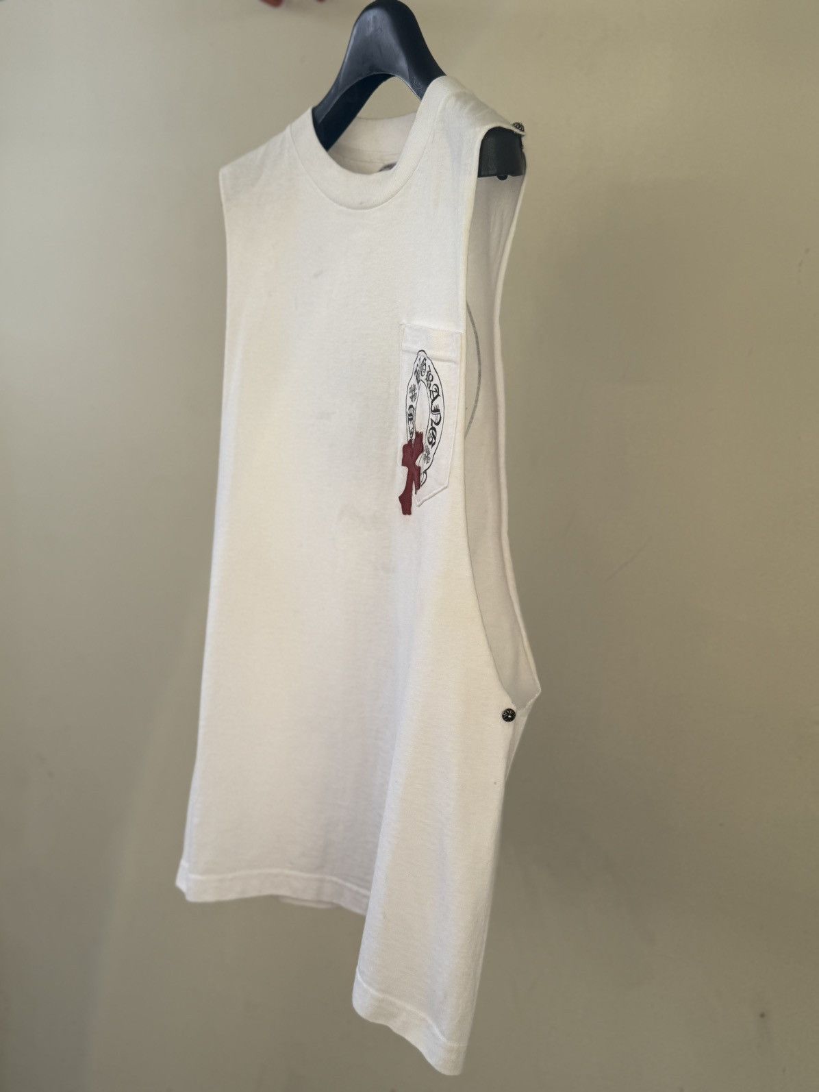 Chrome Hearts Chrome Hearts Red Patch Big Bang Collaboration Limited Edition Tank Top Size US M / EU 48-50 / 2 - 5 Thumbnail