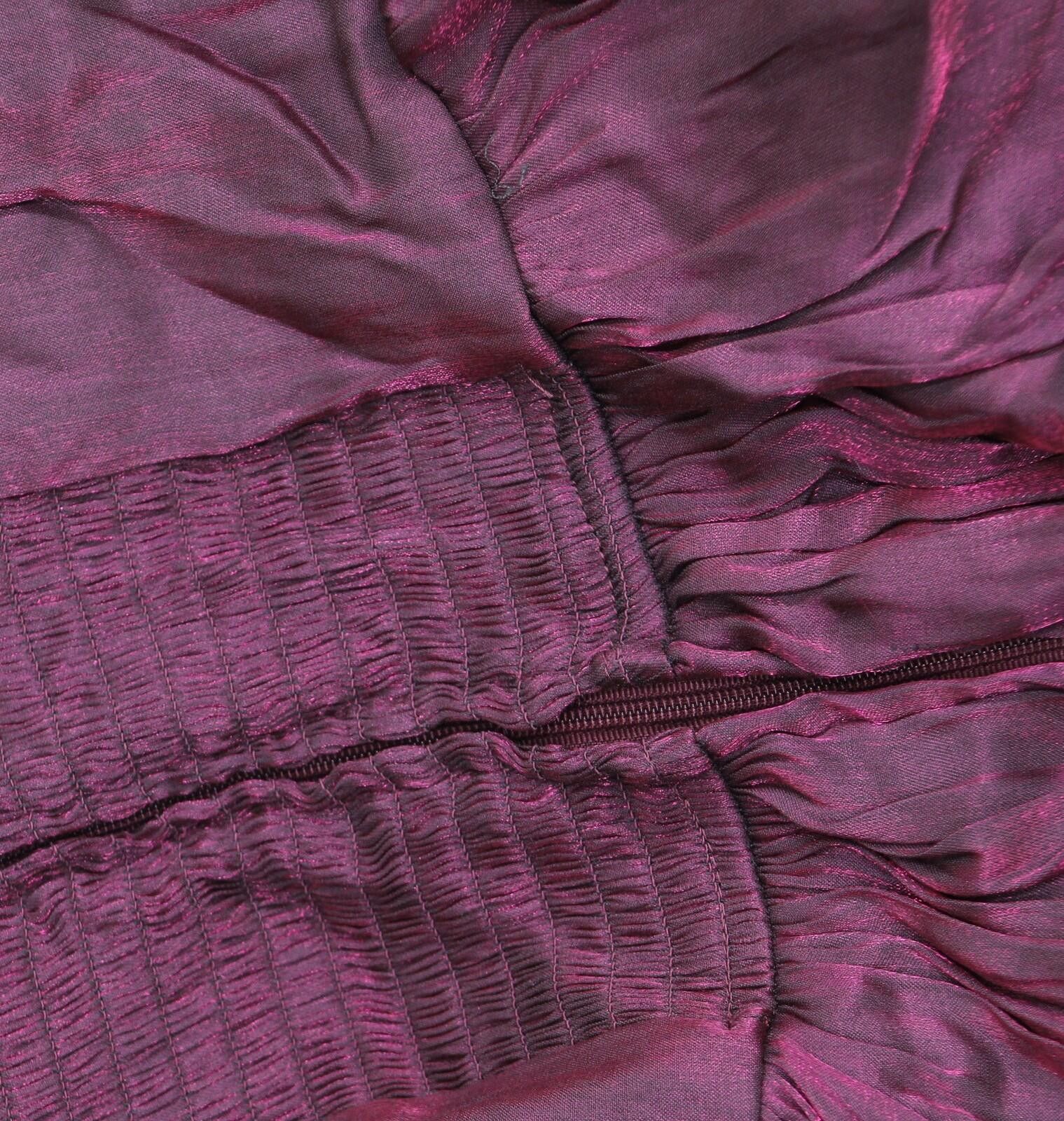 Other Nwt B. Darlin Corset Sleeve Fit Flare Dress K43au17 Berry 0 Size XS / US 0-2 / IT 36-38 - 7 Thumbnail