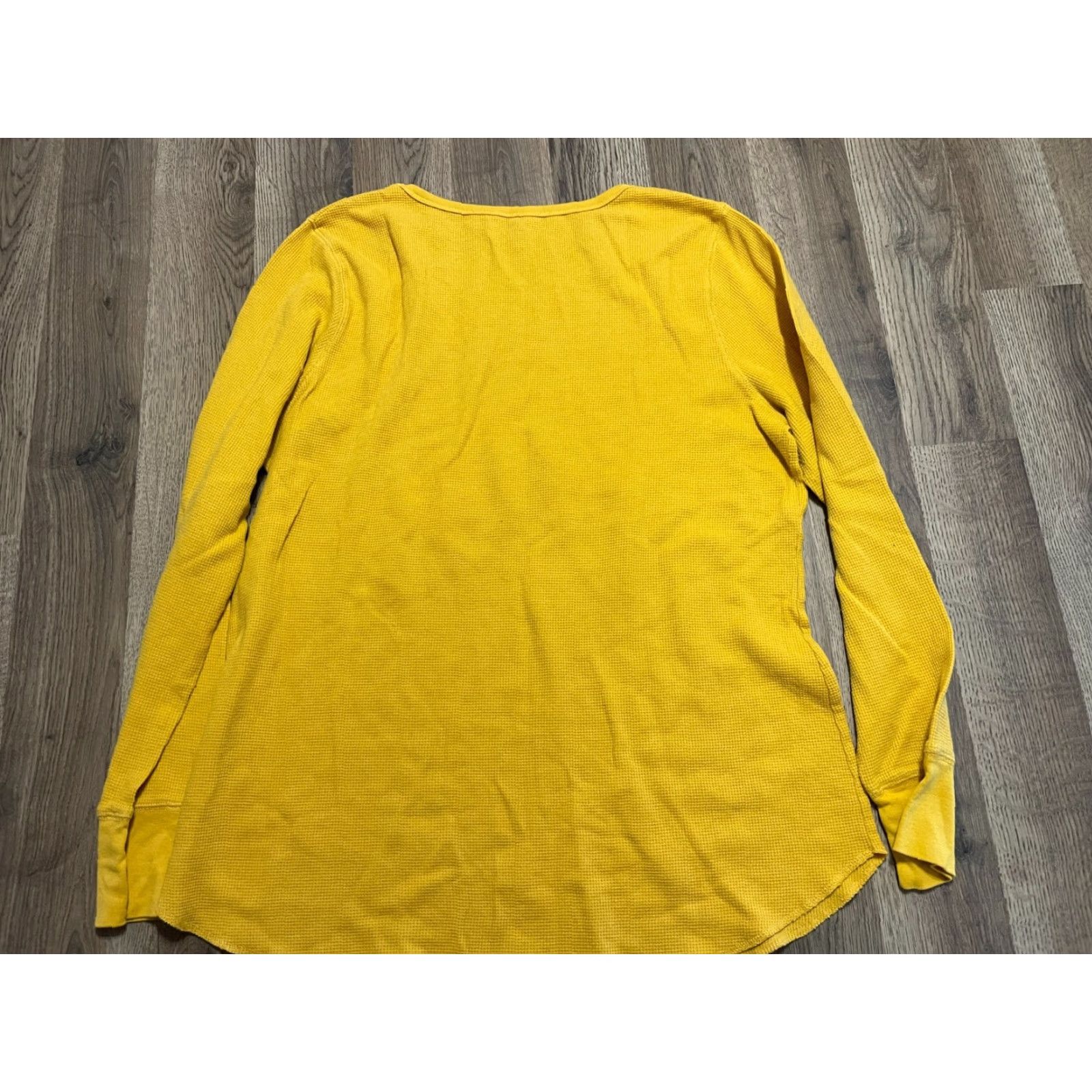 Old Navy Old Navy Shirt, Women's Size XXL Tall, Yellow, Long Sleeve, COZY VIBES Size XXL / US 16-18 / IT 52-54 - 2 Thumbnail