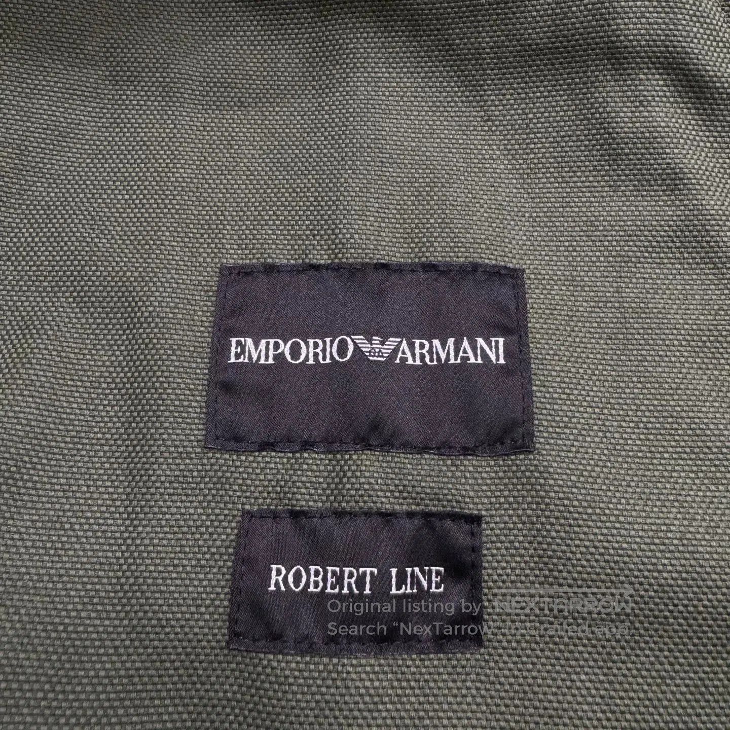 Emporio Armani EMPORIO ARMANI Oversized Hooded Jacket. Size US L / EU 52-54 / 3 - 2 Thumbnail