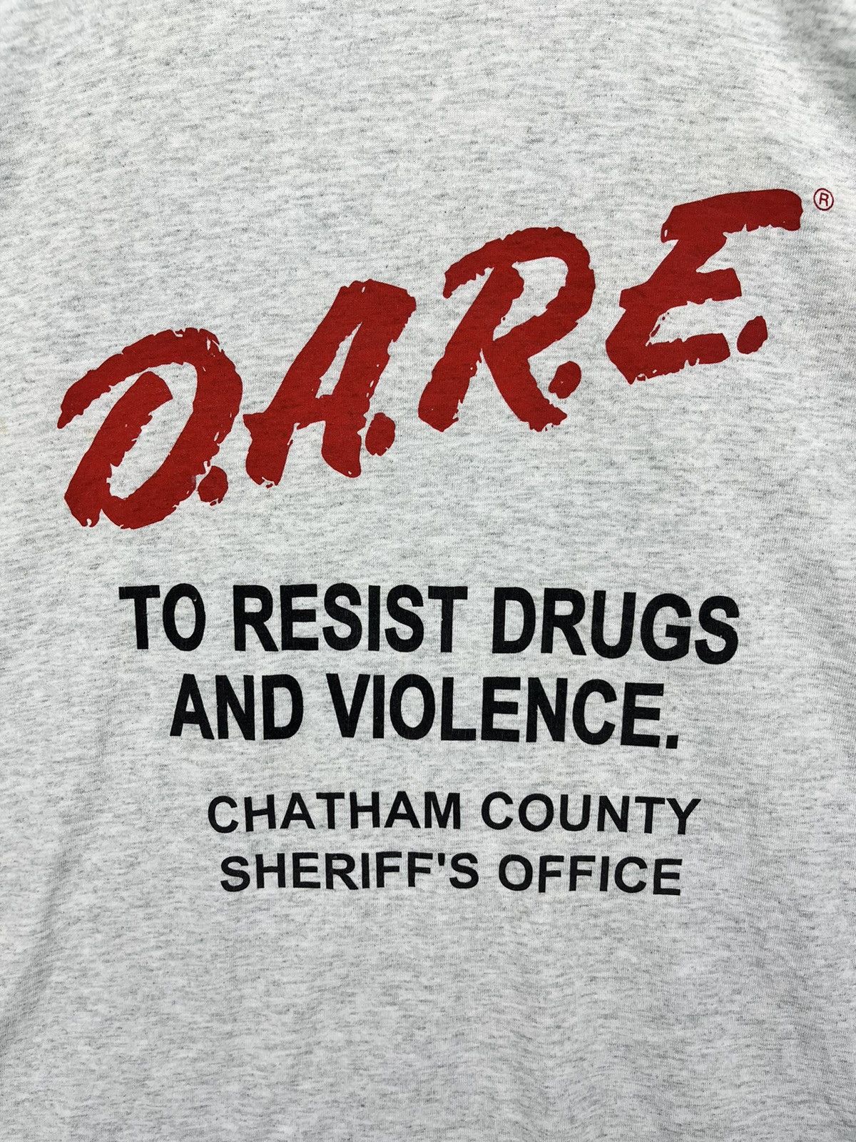Band Tees Vintage D.A.R.E Punk Rock Band Tees T Shirt Size US XL / EU 56 / 4 - 10 Thumbnail