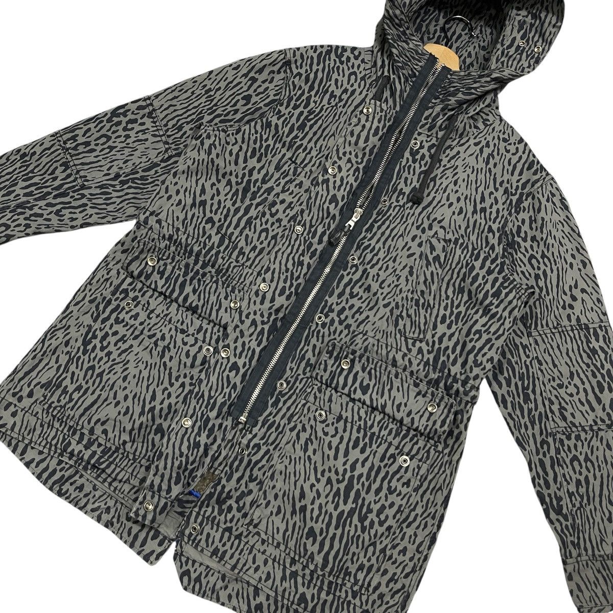 Gap Gap Snow Leopard Camouflage Ideal Zip Fishtail Parka Jacket Size US XXL / EU 58 / 5 - 12 Thumbnail