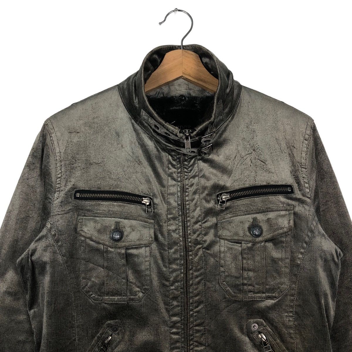 Japanese Brand 🔥Vintage Biker Jacket Edge Rupert Mink Fur Lining Japan Size US M / EU 48-50 / 2 - 2 Thumbnail