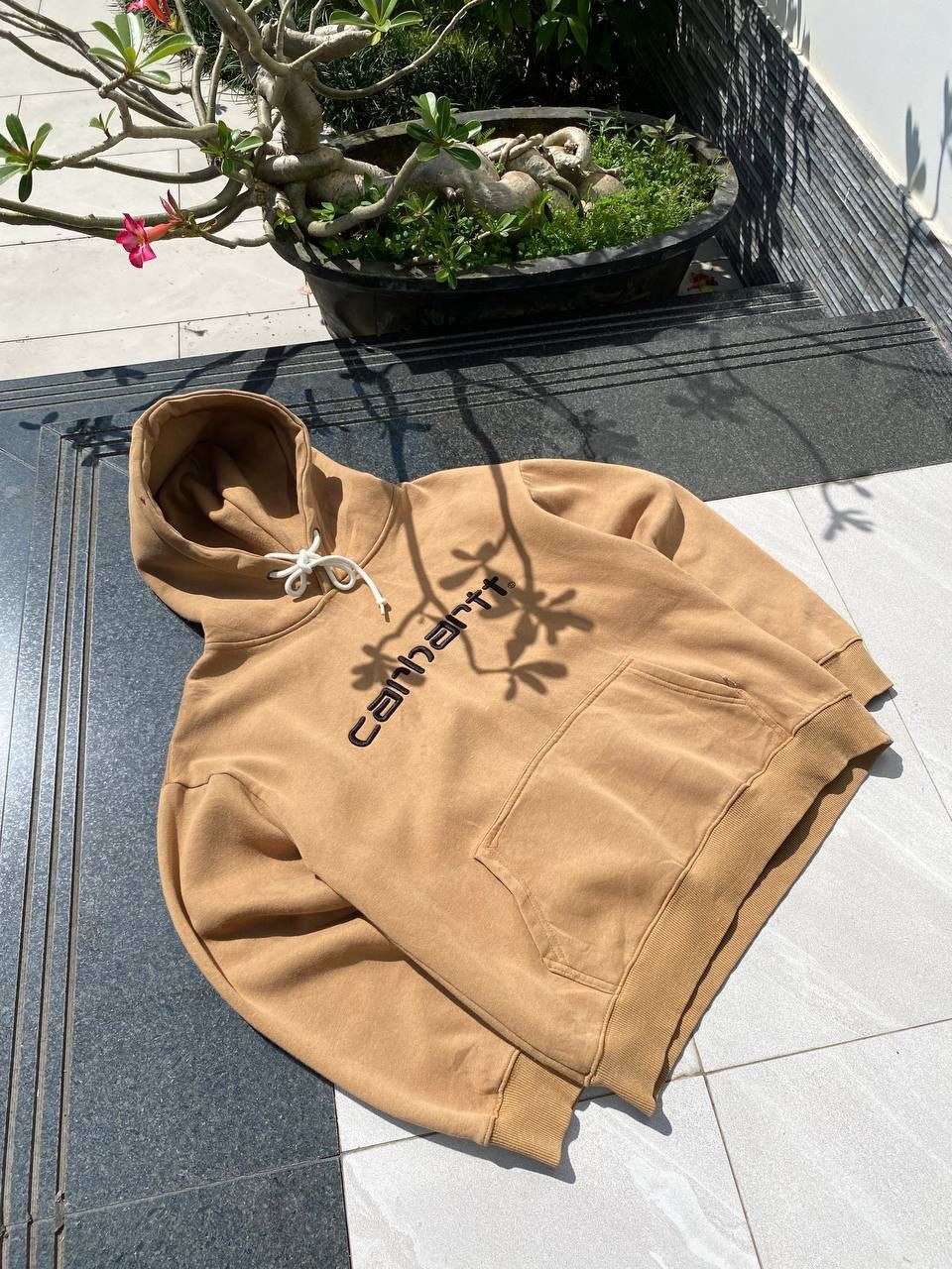 Carhartt × Vintage 90S CARHARTT RARE BIG LOGO Y2K RETRO WORKGEAR HOODIE Size US M / EU 48-50 / 2 - 3 Thumbnail