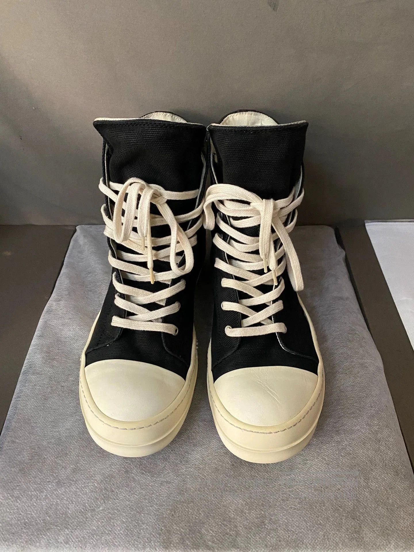 Rick Owens rick owens high-top sneakers size 41.5. Size US 8.5 / EU 41-42 - 2 Thumbnail