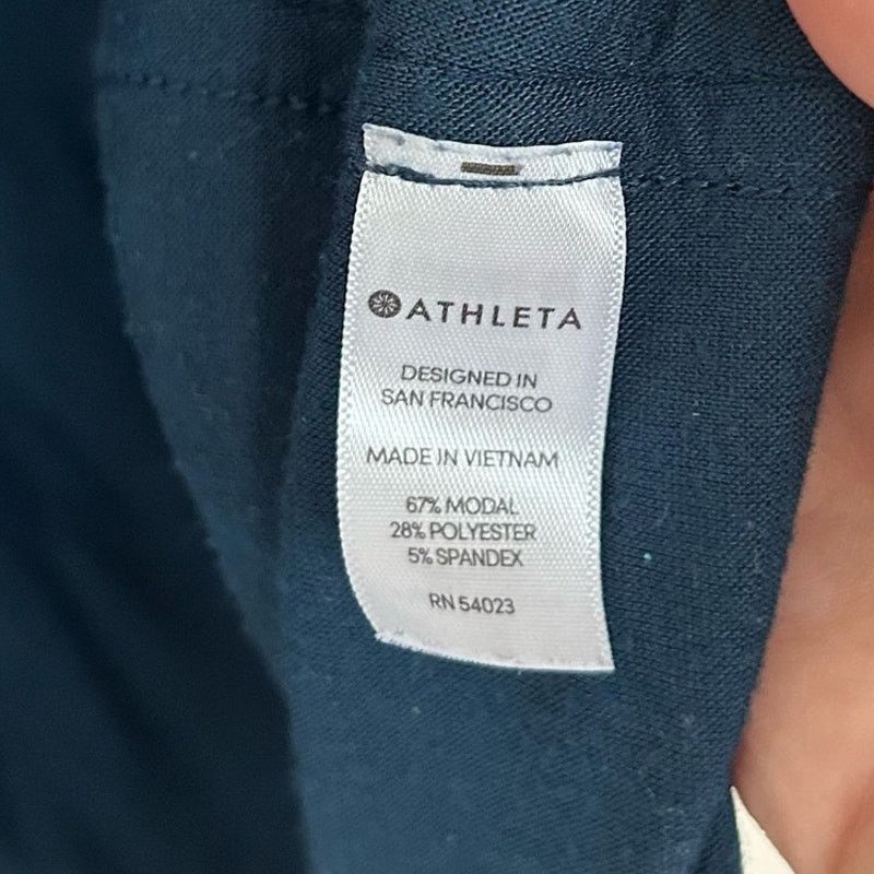 Athleta Athleta Blue Threadlight Asym Relaxed Long Sleeve Shirt XS Size XS / US 0-2 / IT 36-38 - 3 Thumbnail