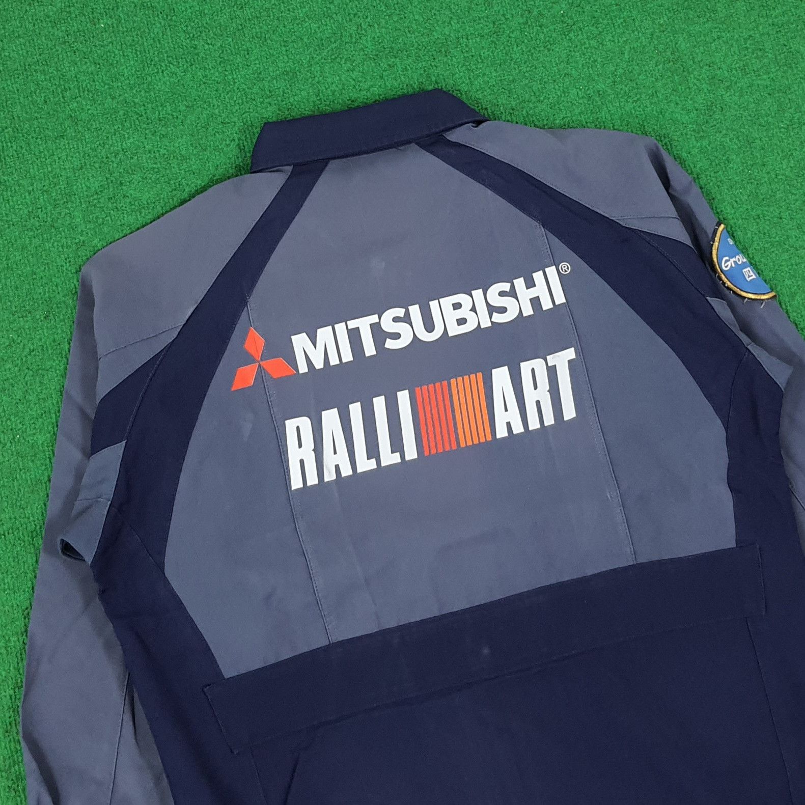 Japanese Brand × Vintage Vintage Mitsubishi Ralli Art Japan Motorsports Brand Jacket Size US M / EU 48-50 / 2 - 2 Thumbnail