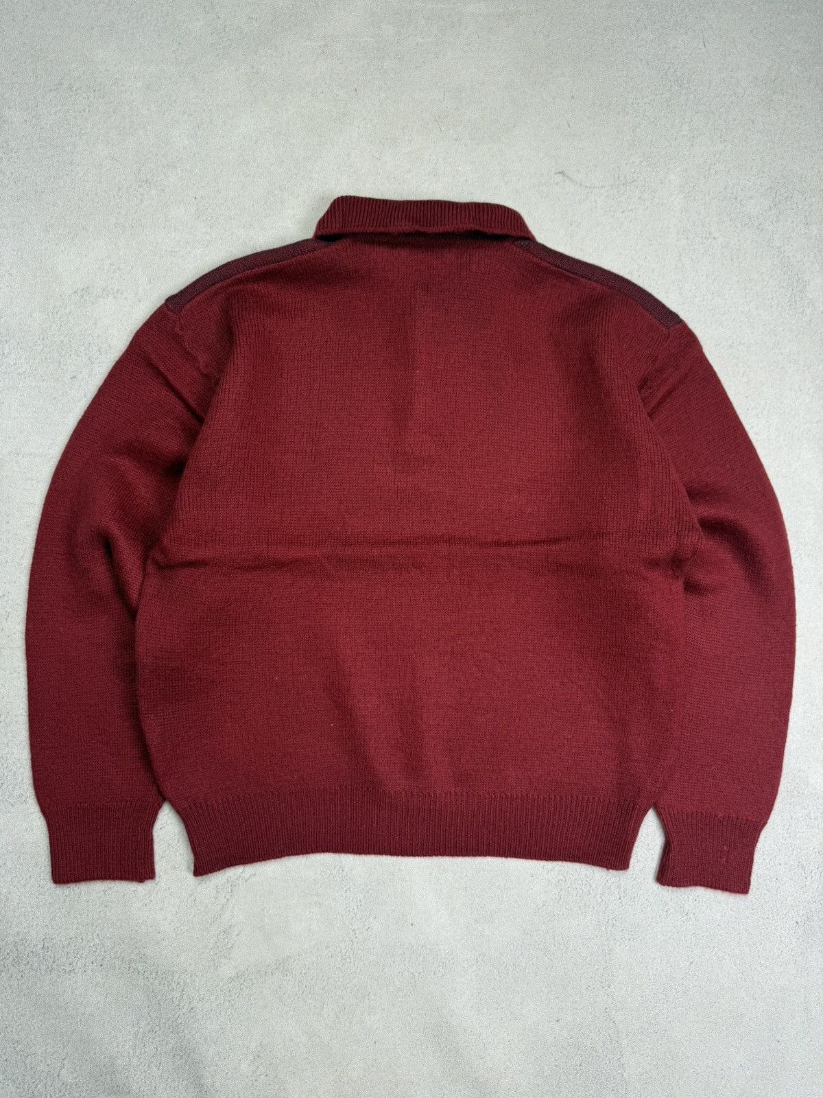 Vintage Vintage 90s Knitted Polo Sweater Golfer Graphic Size US S / EU 44-46 / 1 - 2 Thumbnail