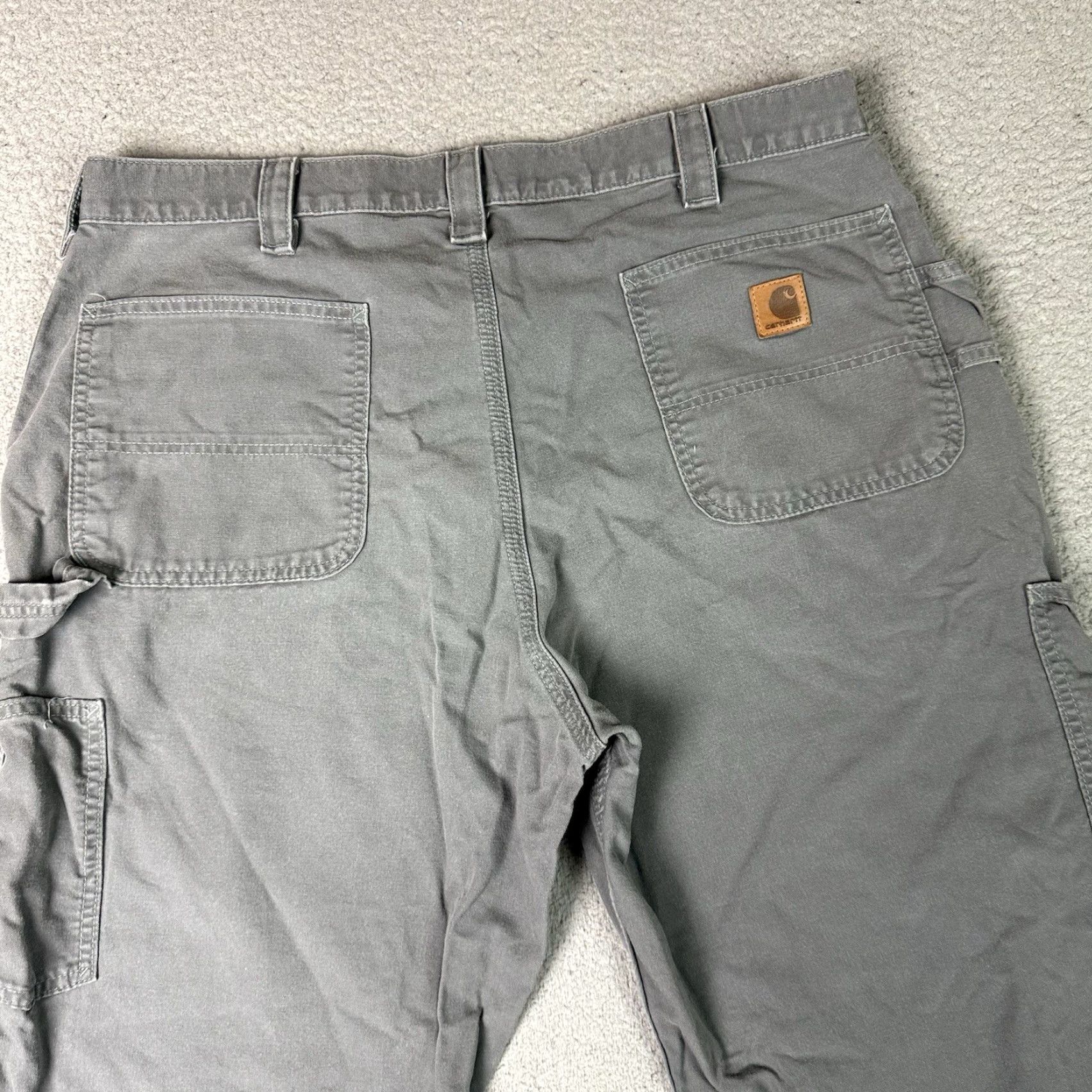Carhartt Carhartt Carpenter Pants Mens 40x30 Gray B151 Loose Original Fit Work Utility Pants Carhartt Industrial Work Pants Size US 40 / EU 56 - 6 Thumbnail