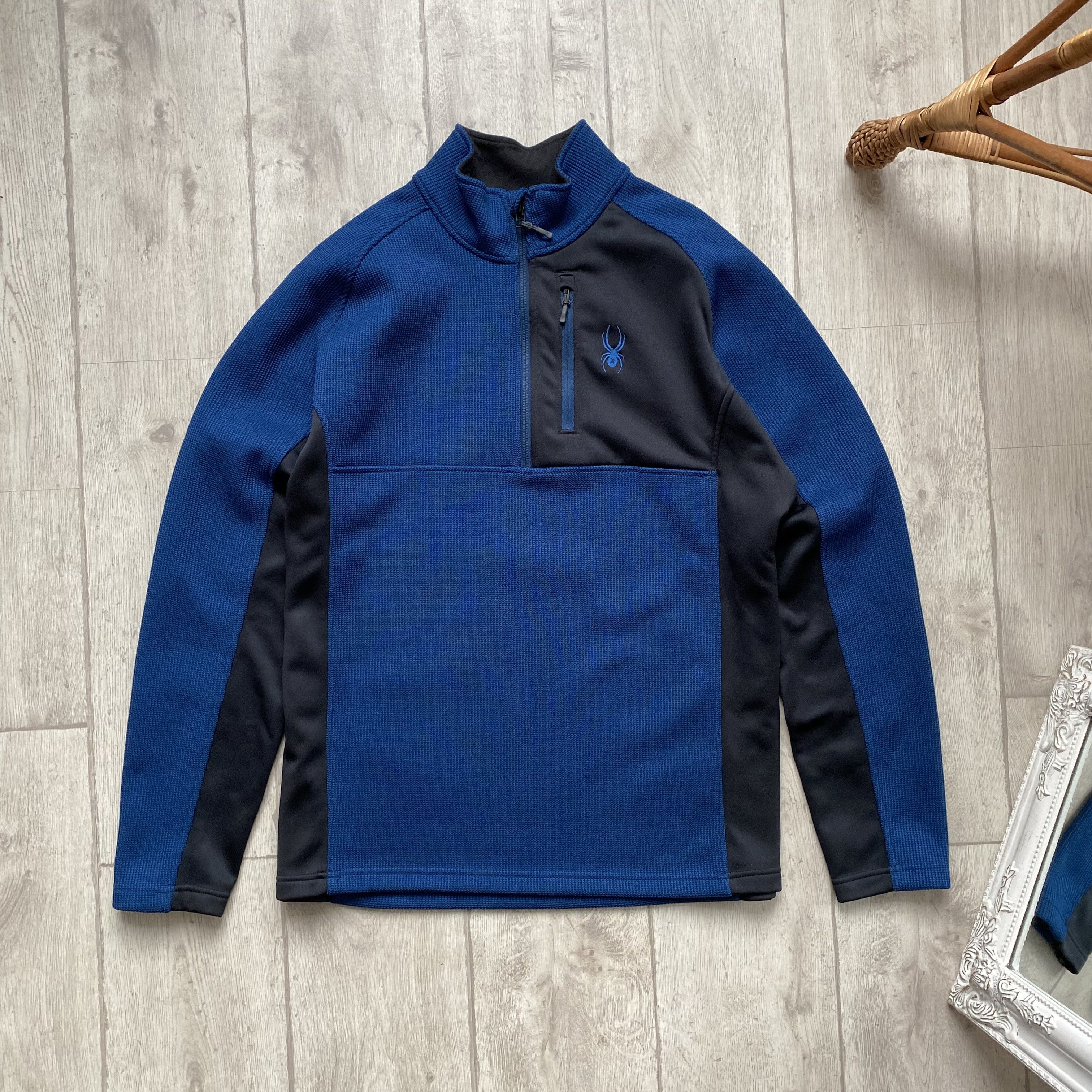Spyder 🏔️ Spyder Knit Fleece Sweatshirt Half Zip Pullover Gorpcore Size US XXL / EU 58 / 5 - 4 Thumbnail