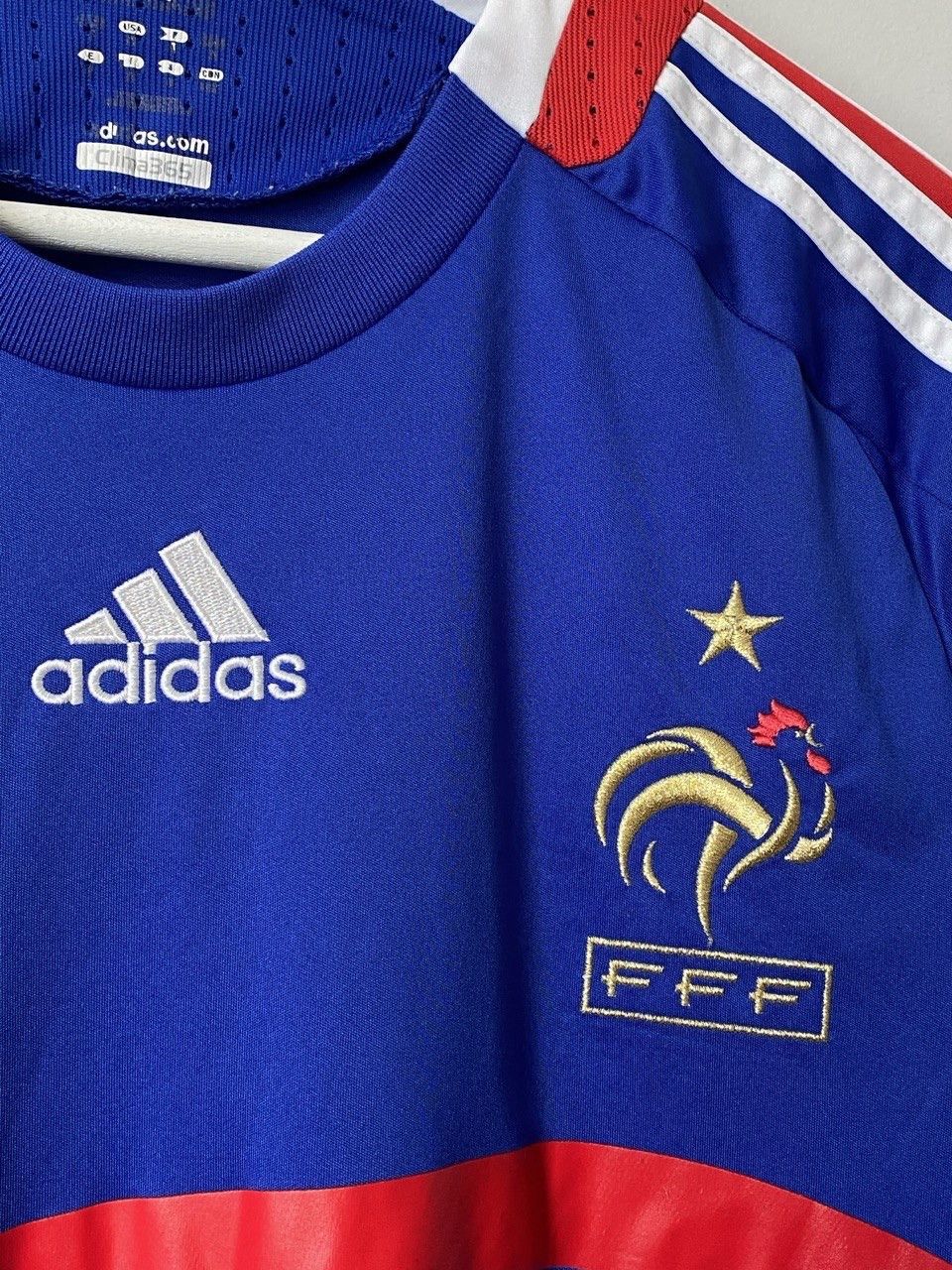Adidas Vintage Adidas France 2008 Home Soccer Jersey Henry Era Size US M / EU 48-50 / 2 - 5 Thumbnail