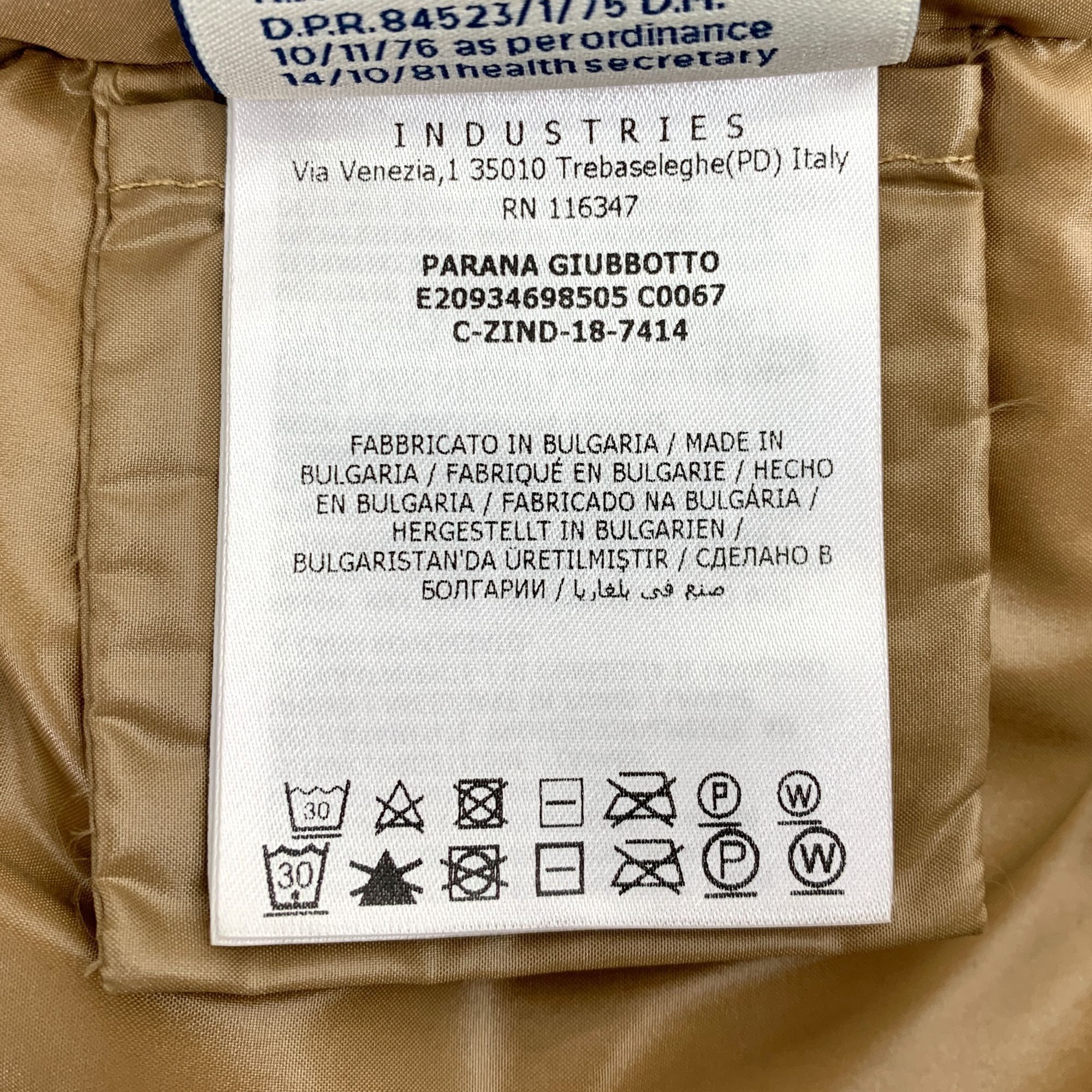 Moncler Moncler Black & Beige Down Puffer Jacket Mens Size 0 Water-R Size XS / US 0-2 / IT 36-38 - 7 Thumbnail