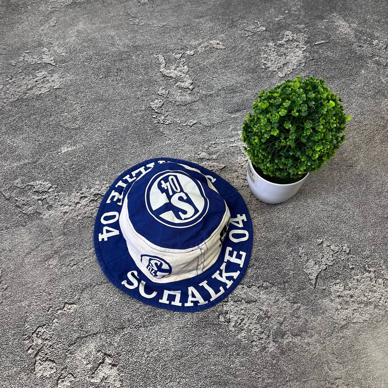 Vintage Vintage Fc Schalke 04 Fischerhut Fischemutze Anglerhut Size ONE SIZE - 1 Thumbnail