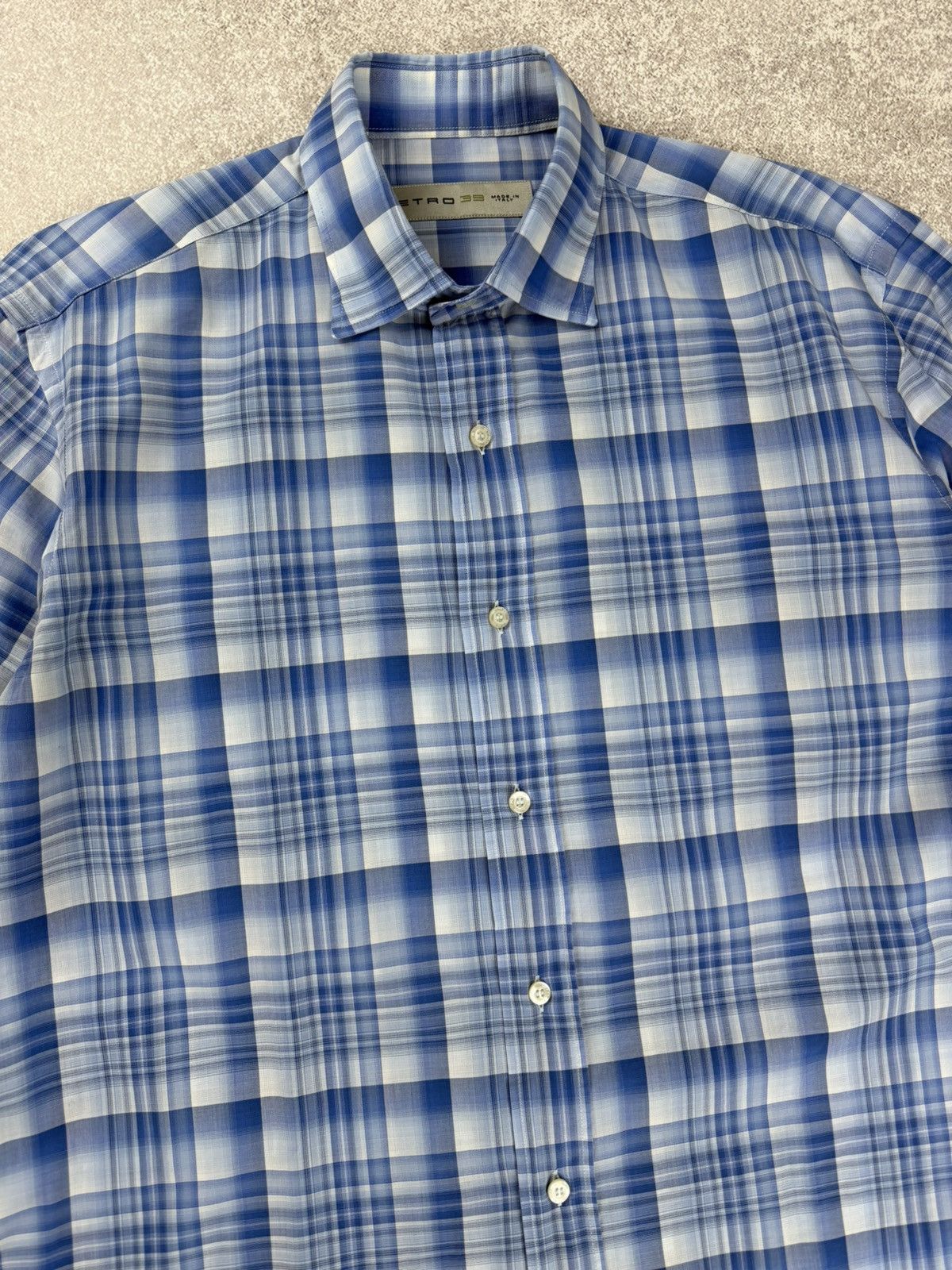 Etro Etro Men’s Long Sleeve Shirt Blue Size 39 Size US M / EU 48-50 / 2 - 5 Thumbnail