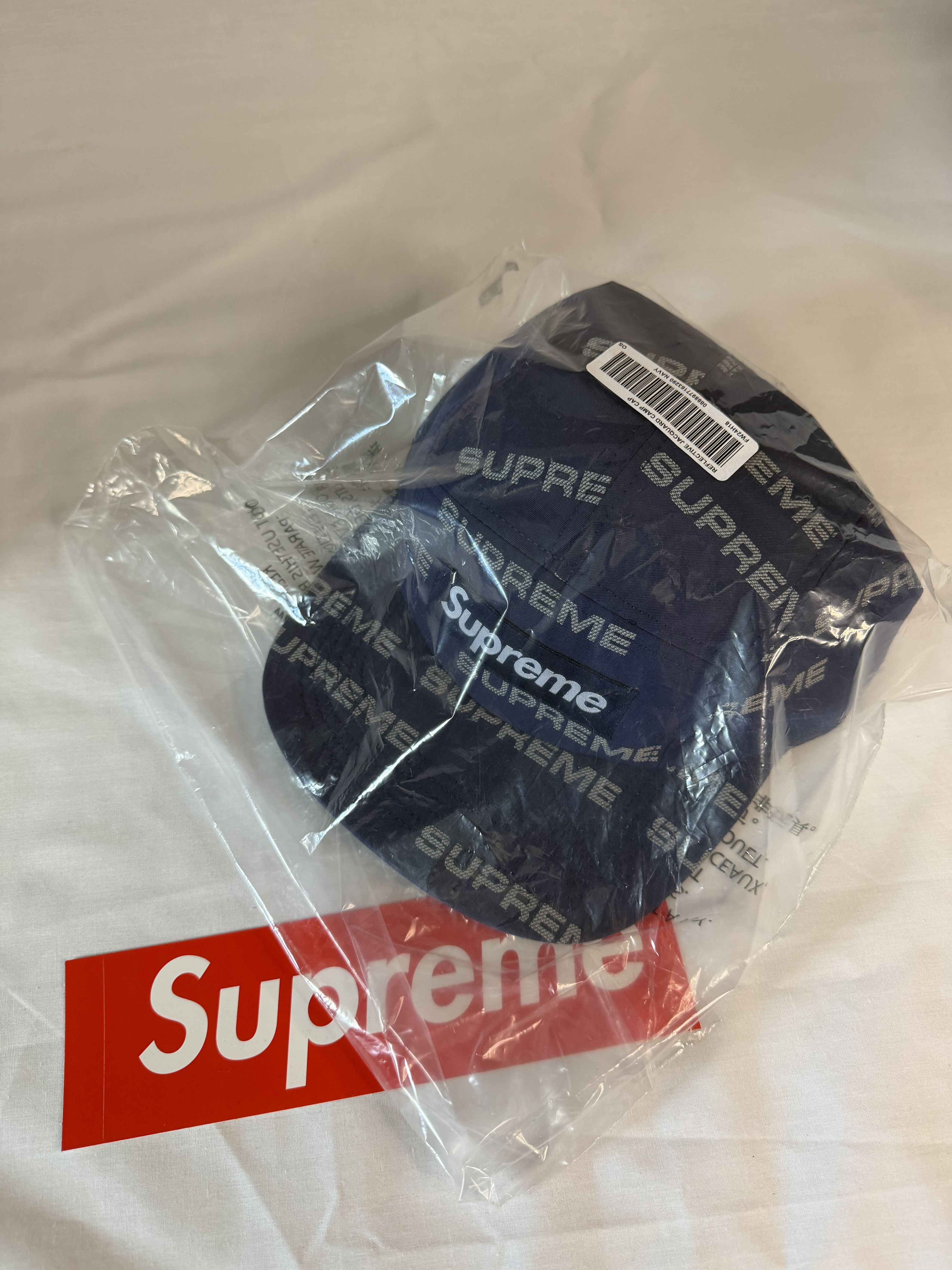 Supreme Reflective Jacquard Camp Cap Size ONE SIZE - 3 Thumbnail