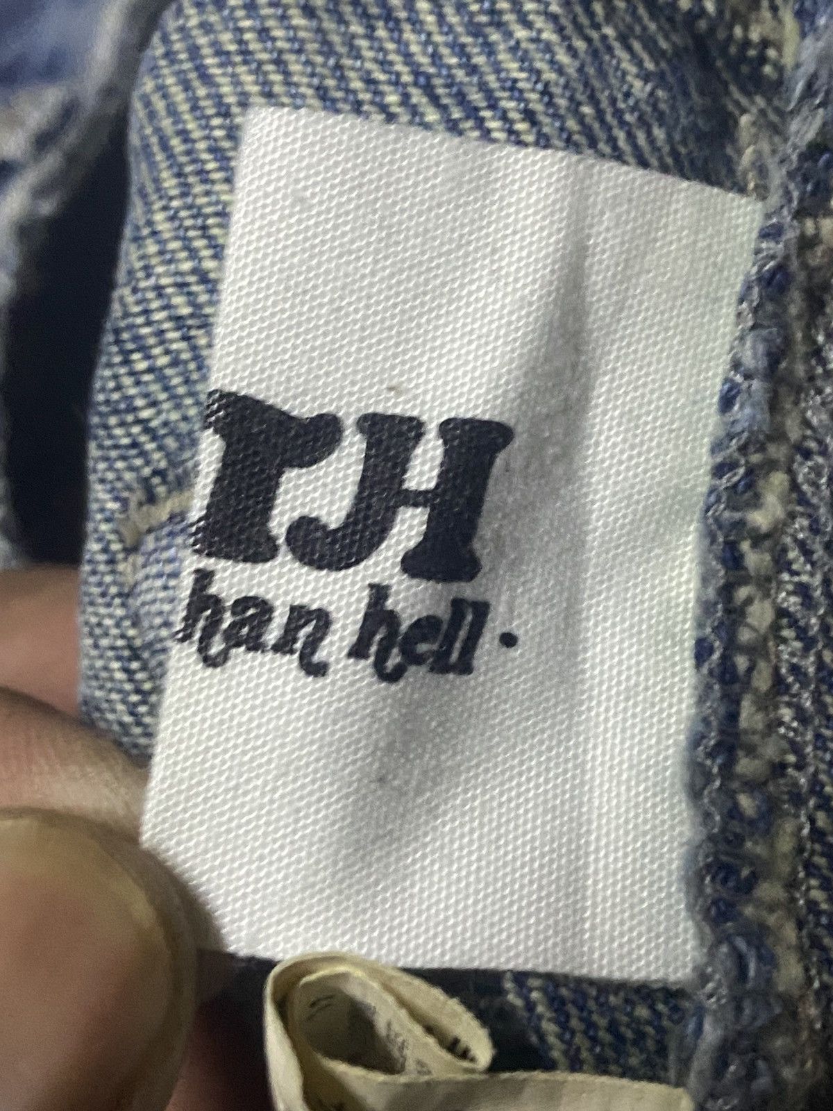 Japanese Brand Hotter Than Hell Wide Leg Zip Panel Jeans Super Statement Size US 30 / EU 46 - 18 Thumbnail
