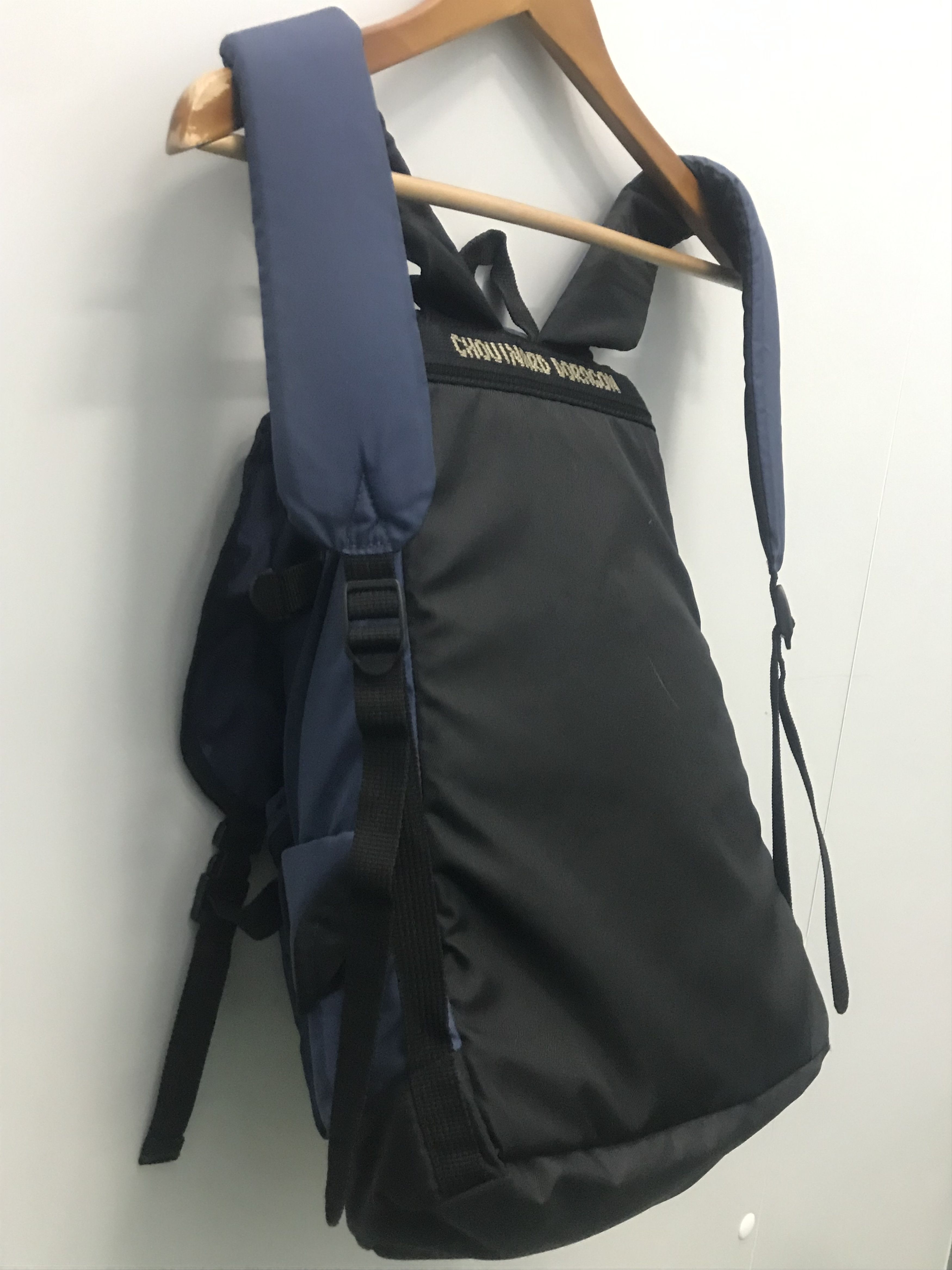 Patagonia × Vintage Vintage 80s 90s Chouinard Dragon Blue Black Backpack Bag Size ONE SIZE - 4 Thumbnail