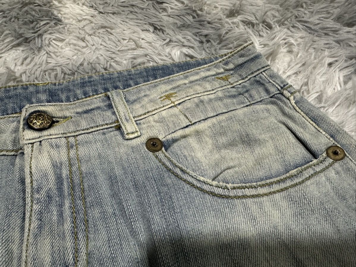 R13 🔥R13 Boy Skinny Denim Distressed Patchwork Size US 31 - 9 Thumbnail